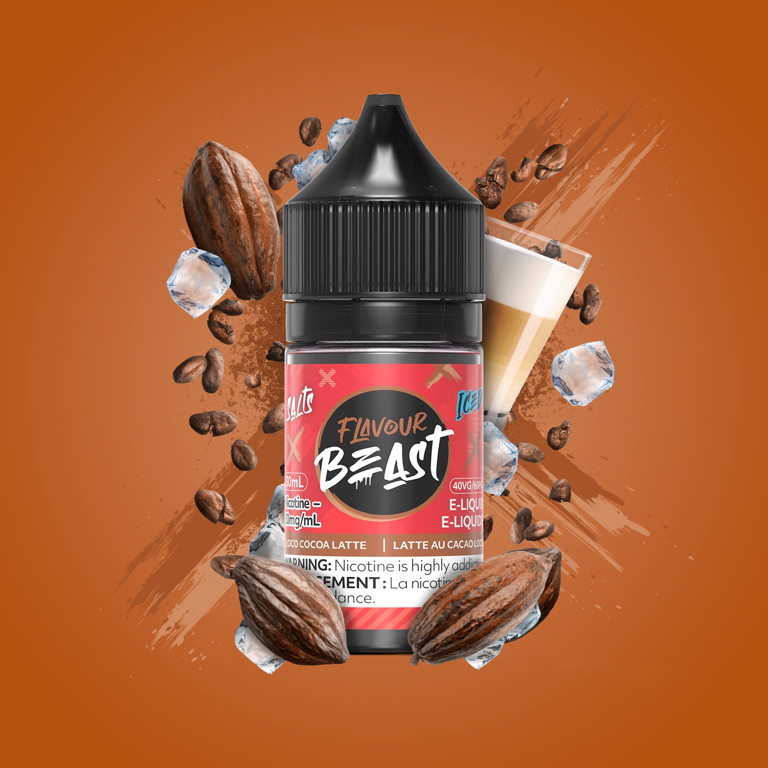 Flavour Beast Salt - Loco Cocoa Latte Iced (PROVINCIAL)