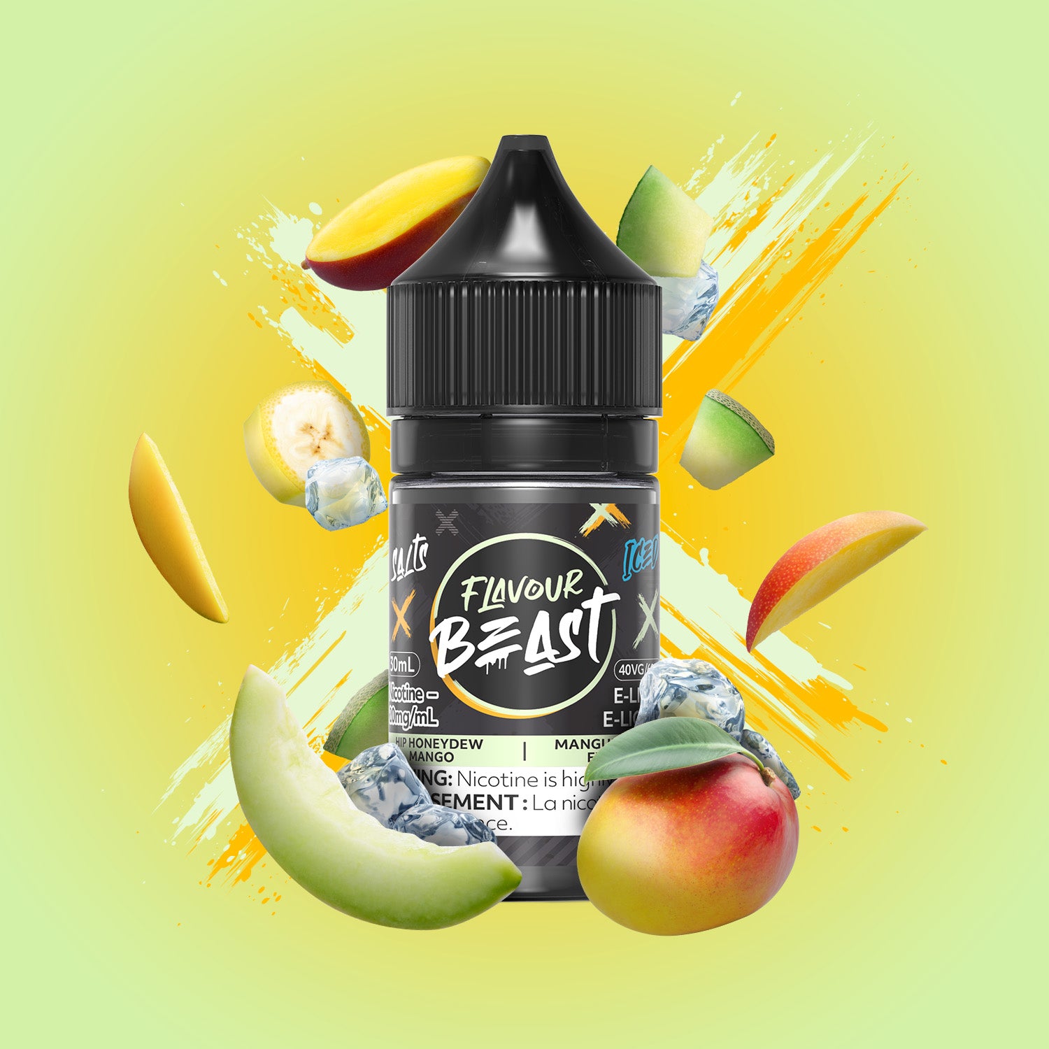 Flavour Beast Salt - Hip Honeydew Mango Iced (PROVINCIAL)