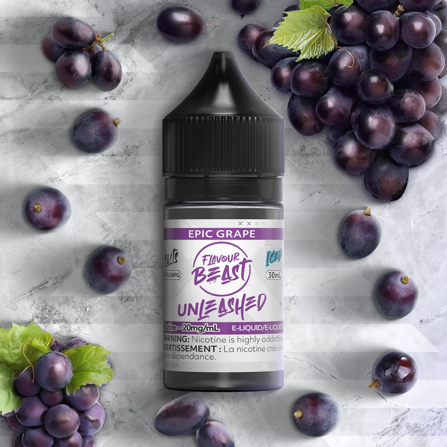 Flavour Beast Unleashed Salt - Epic Grape (PROVINCIAL)