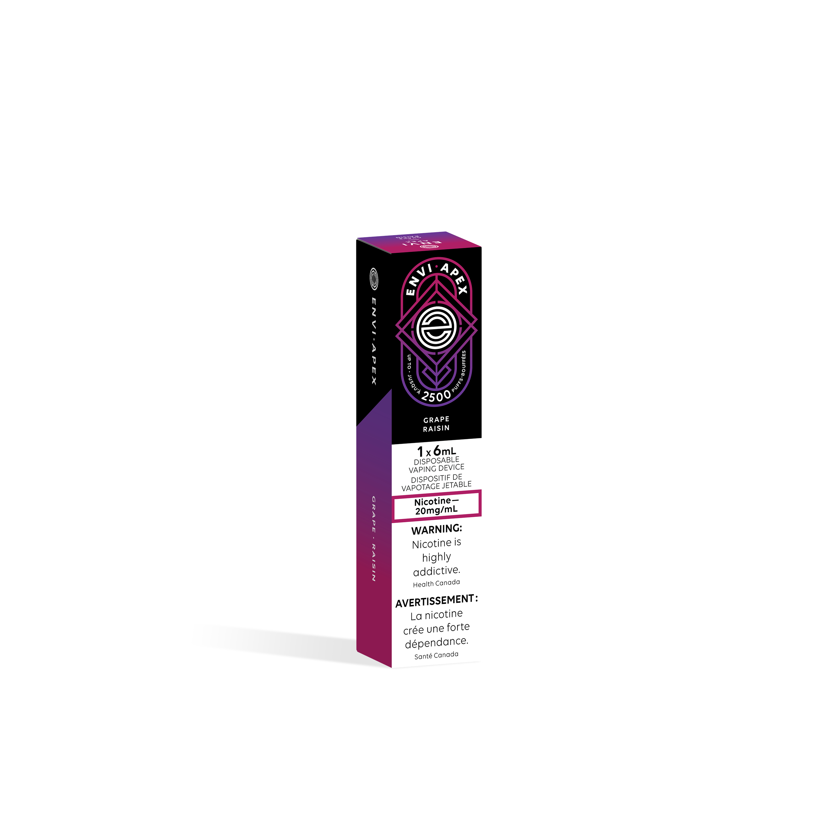 Envi Apex - Disposable E-Cig (PROVINCIAL) (2500 Puffs)