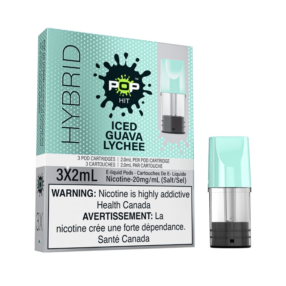 Capsules hybrides Pop - Goyave glacée et litchi (compatibles avec STLTH) (PROVINCIAL)