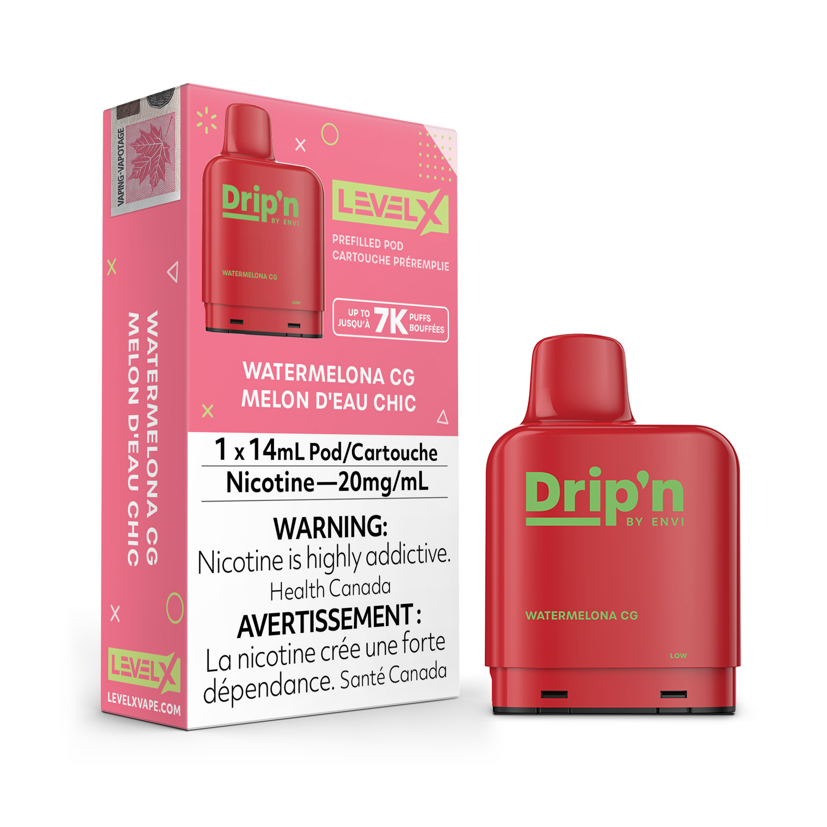 Level X - Drip'n Pods (7000 Puffs)