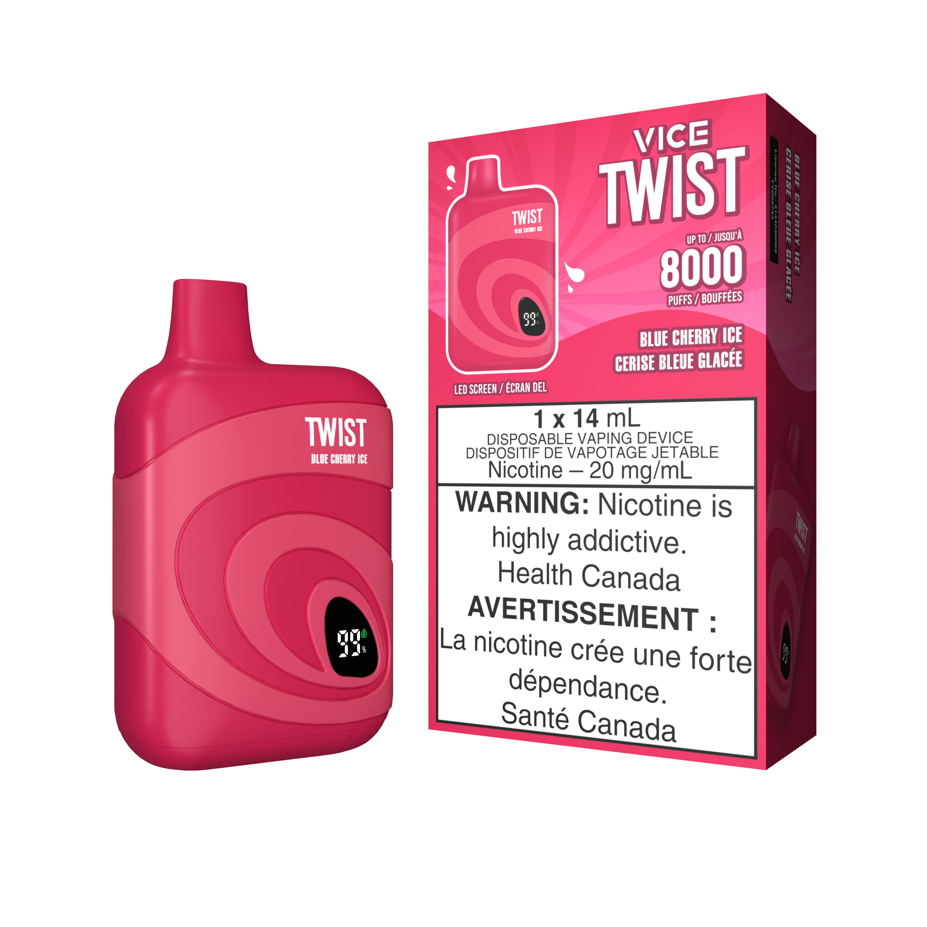 VICE Twist - Disposable E-Cig (8000 Puffs)