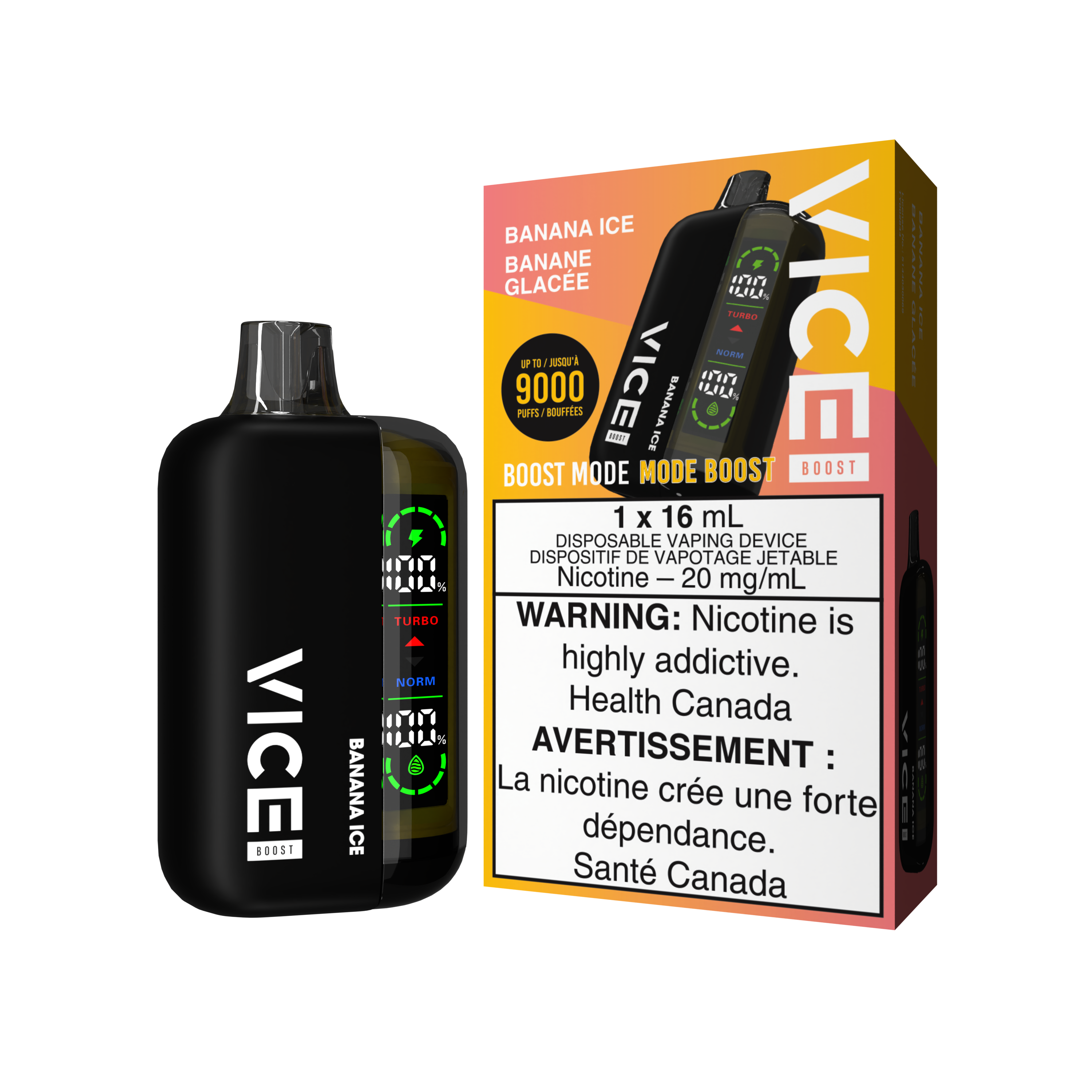 VICE Boost - Disposable E-Cig (PROVINCIAL) (9000 Puffs)