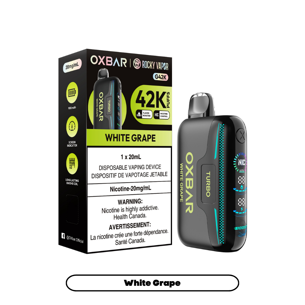 Oxbar G42k - Cigarette électronique jetable (PROVINCIALE) (42 000 bouffées)