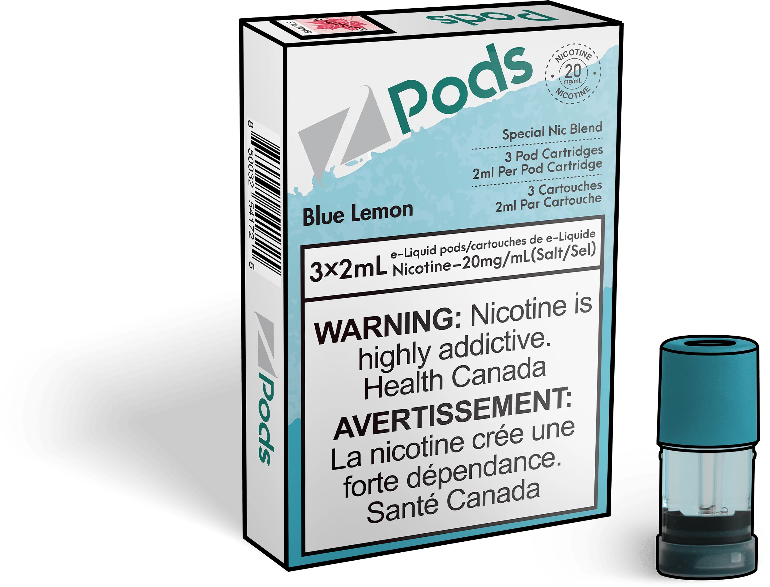 Z Pods - Blue Lemon (PROVINCIAL)