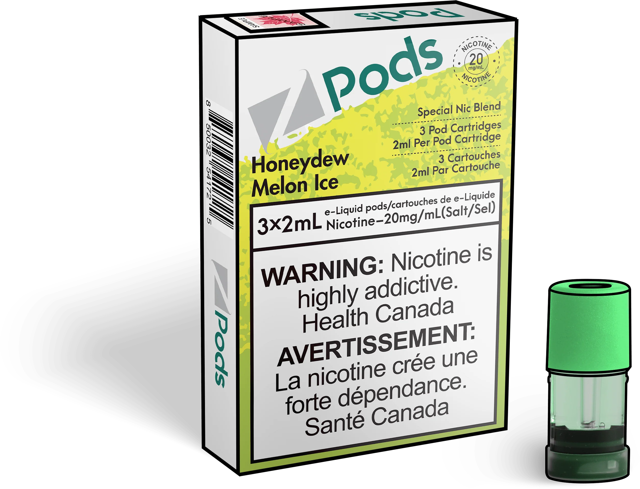 Z Pods - Glace au melon miel (PROVINCIAL)