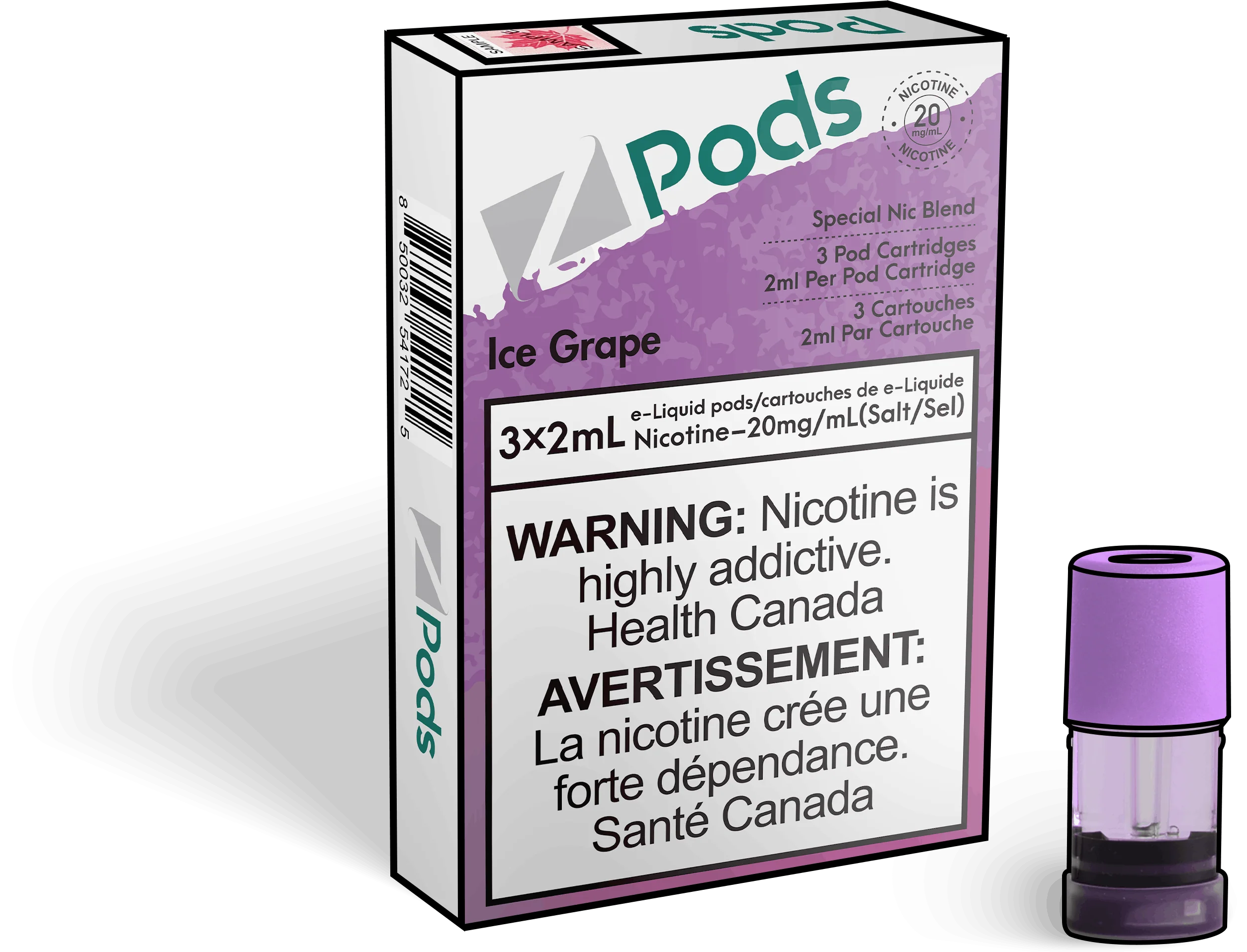 Z Pods - Ice Grape (PROVINCIAL)