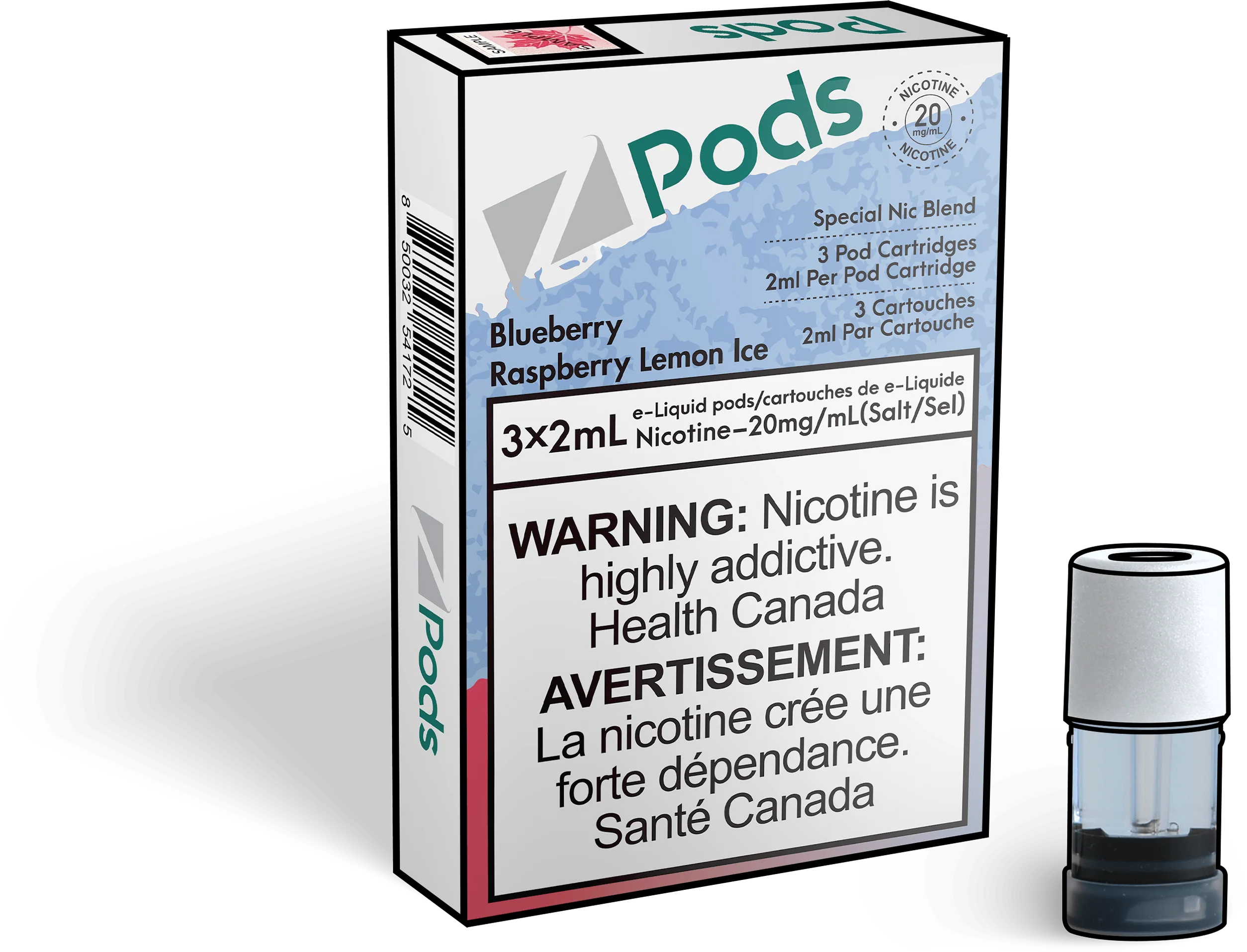 Z Pods - Raspberry Pink Lemon (PROVINCIAL)