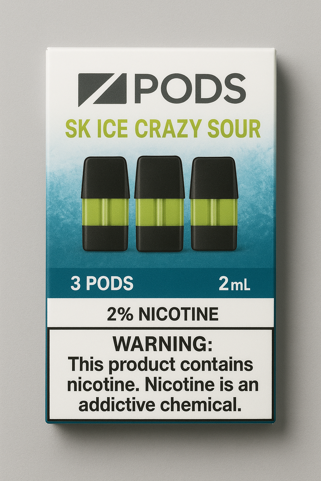 Z PODS SK ICE CRAZY SOUR (PROVINCIAL)