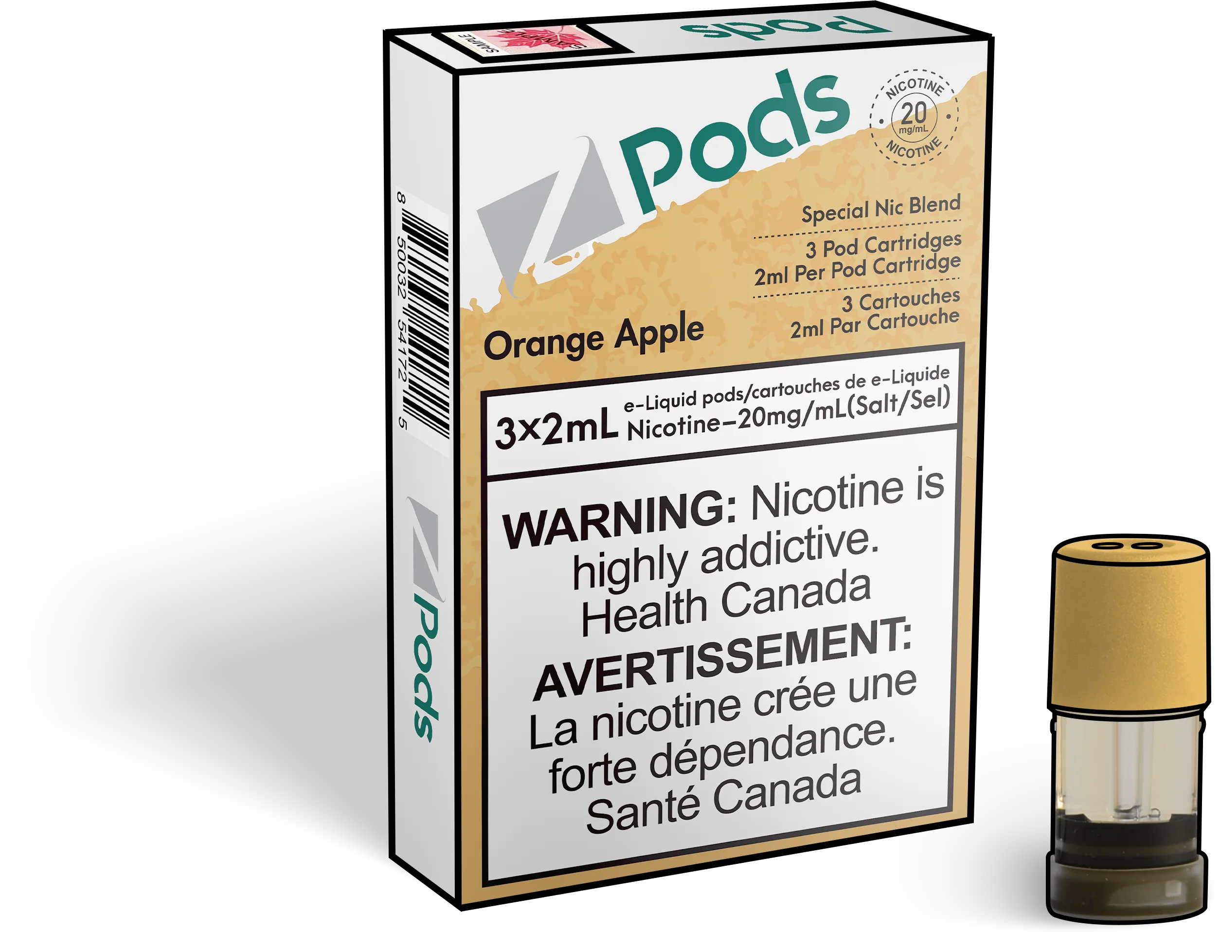 Z Pods - Orange Apple (PROVINCIAL)