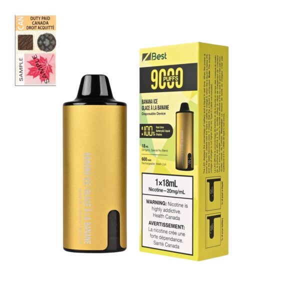 ZBest - Disposable E-Cig (9000 Puffs)