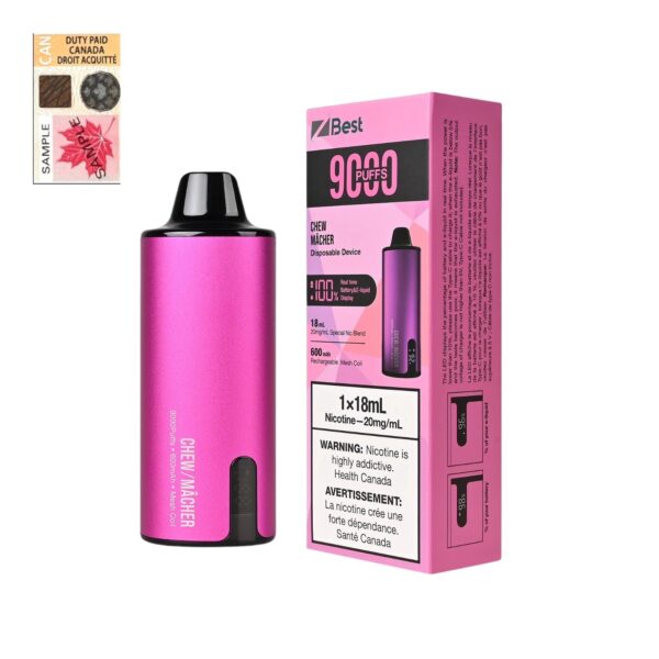 ZBest - Disposable E-Cig (9000 Puffs)