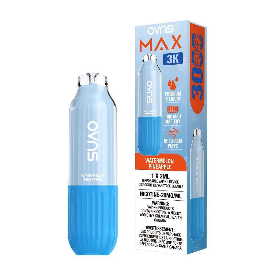 OVNS Max -  Disposable E-Cig (PROVINCIAL) (3000 Puffs)