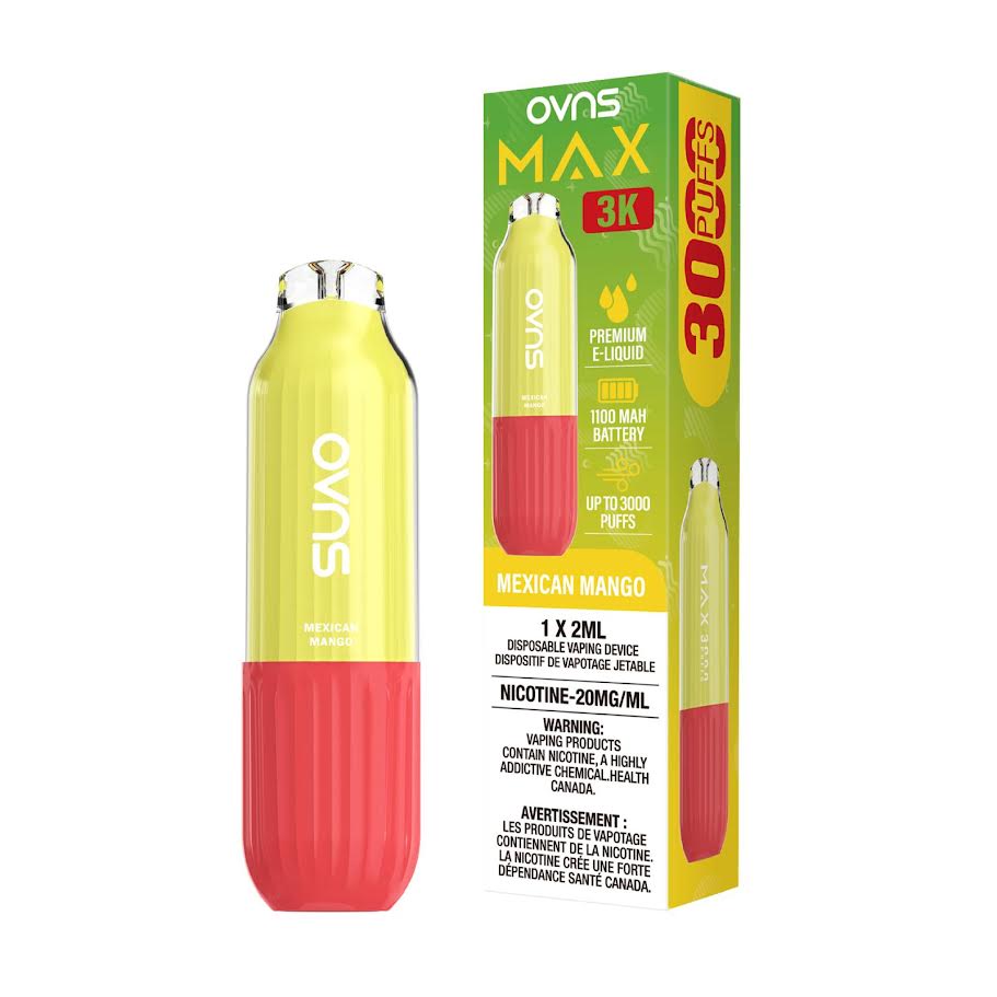 OVNS Max -  Disposable E-Cig (PROVINCIAL) (3000 Puffs)