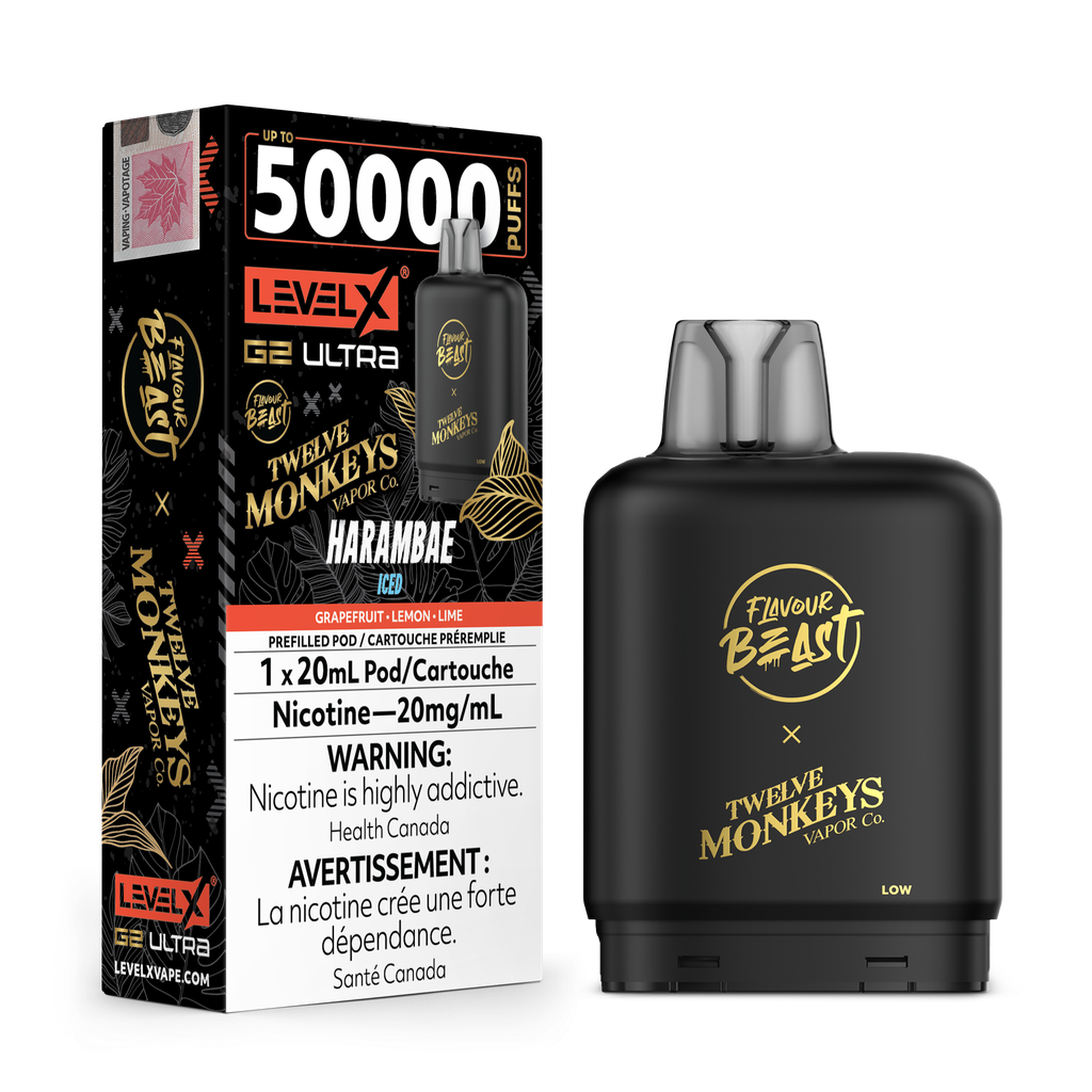 Niveau X - Ultra G2 Pods FB (50 000 bouffées) (PROVINCIAL)