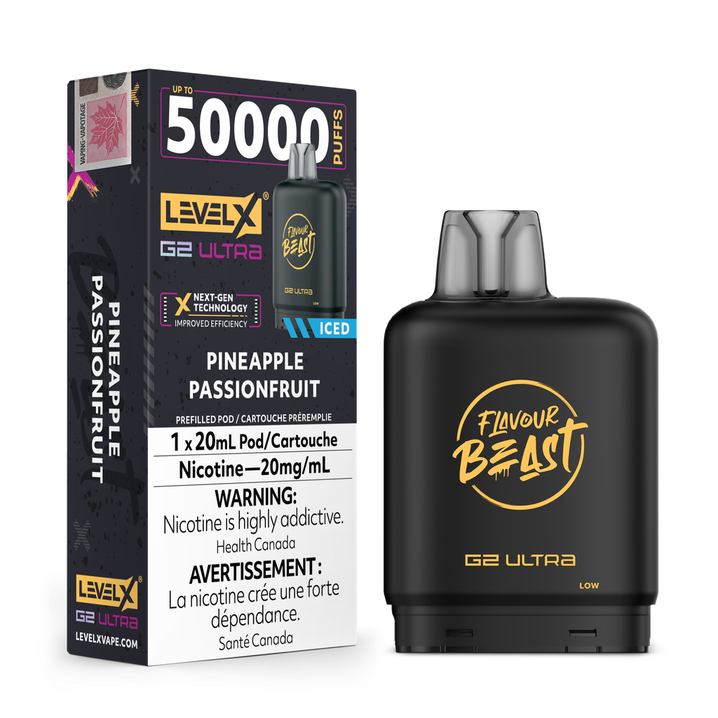Niveau X - Ultra G2 Pods FB (50 000 bouffées) (PROVINCIAL)