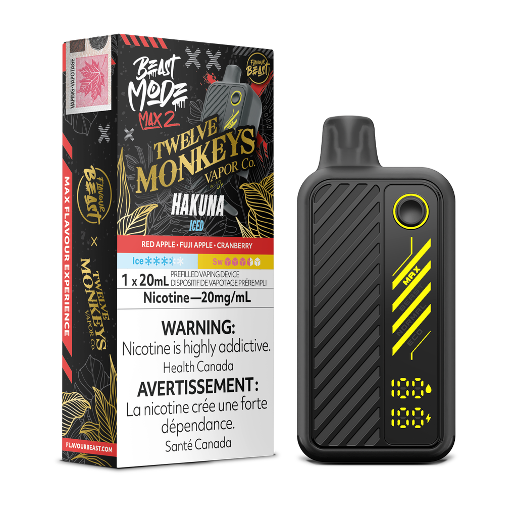 Flavour Beast Mode Max 2 - Disposable E-Cig (PROVINCIAL) (50k Puffs)