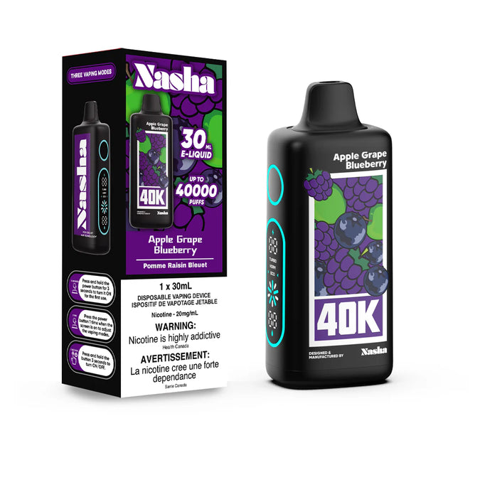 Nasha - 40k Disposable E-Cig (PROVINCIAL)