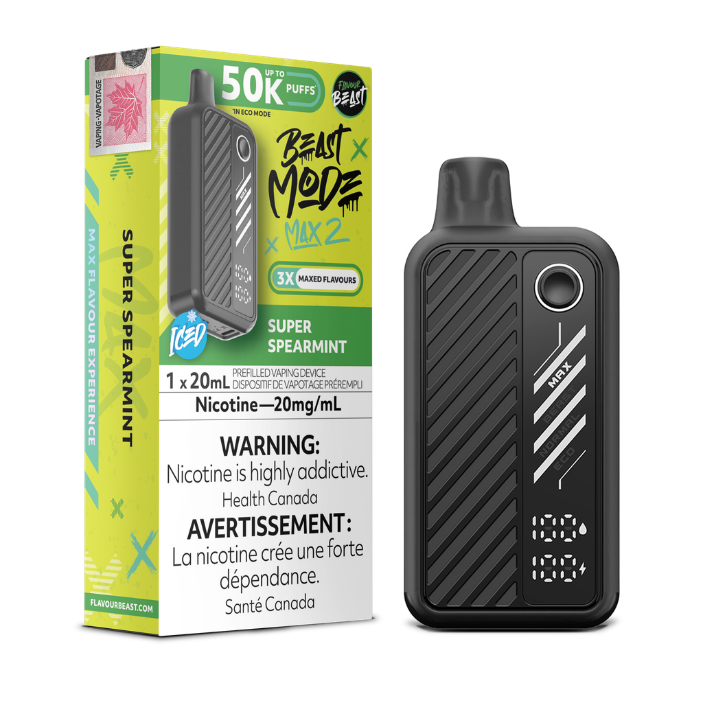 Flavour Beast Mode Max 2 - Disposable E-Cig (PROVINCIAL) (50k Puffs)