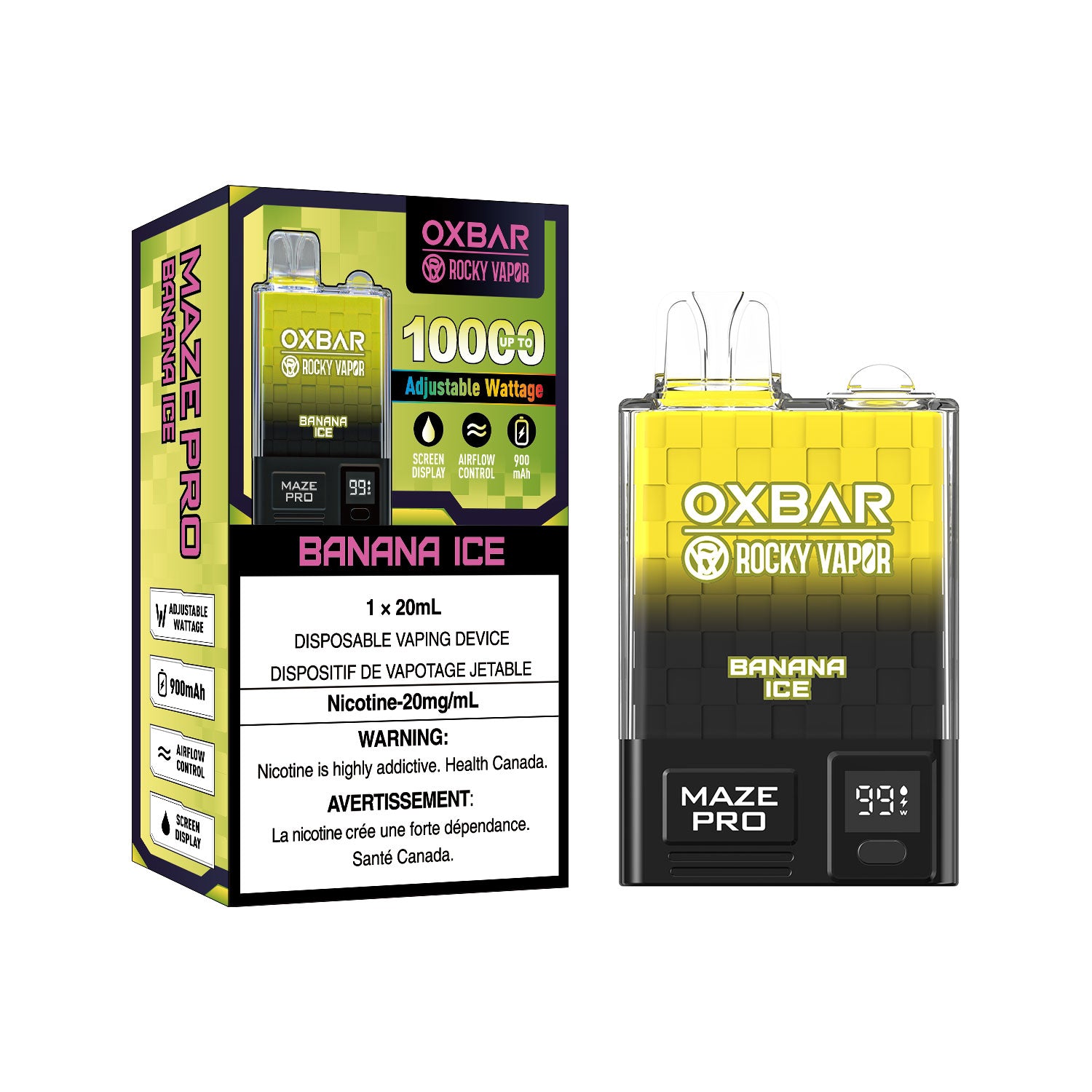 Oxbar Maze Pro - Disposable E-Cig (10000 Puffs)
