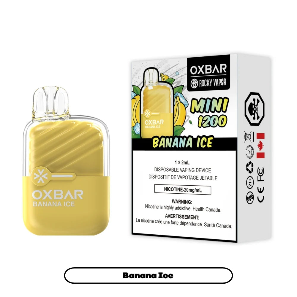 Oxbar Mini - Cigarette électronique jetable (PROVINCIALE) (1200 bouffées)