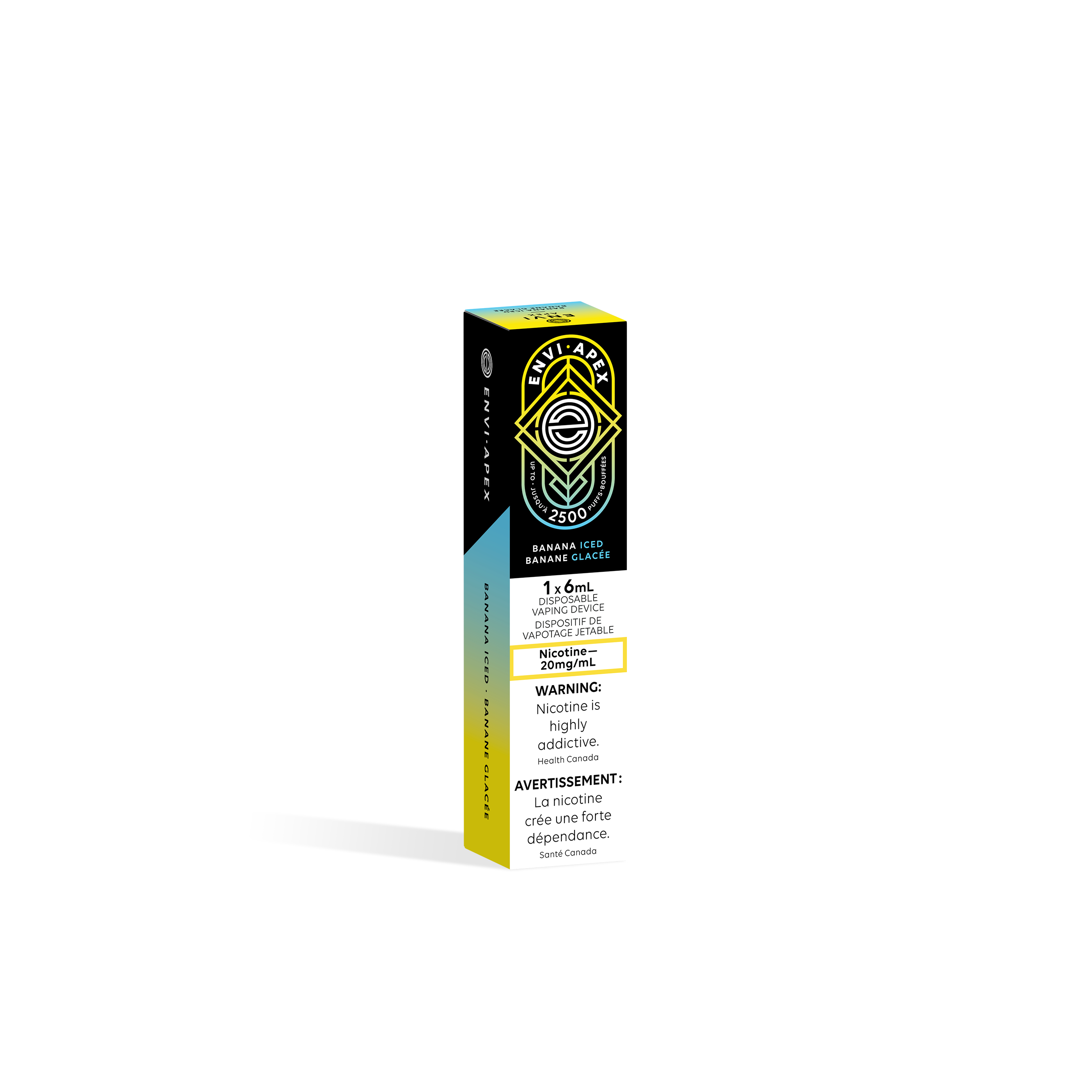 Envi Apex - Cigarette électronique jetable (PROVINCIALE) (2 500 bouffées)