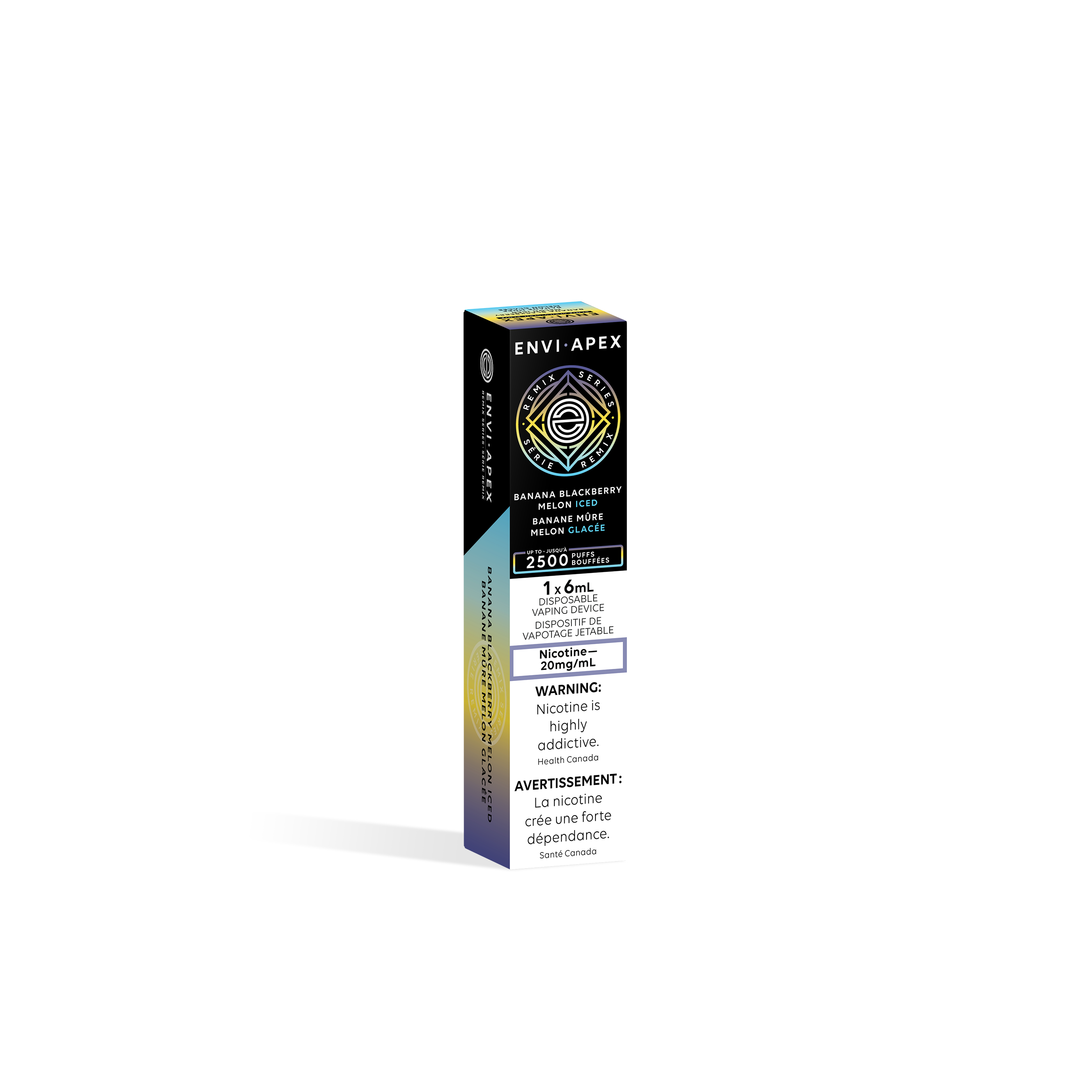 Envi Apex - Cigarette électronique jetable (PROVINCIALE) (2 500 bouffées)