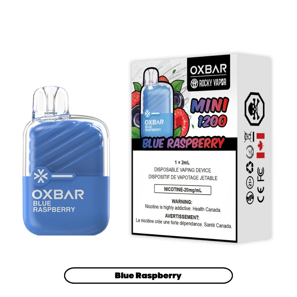 Oxbar Mini - Cigarette électronique jetable (PROVINCIALE) (1200 bouffées)
