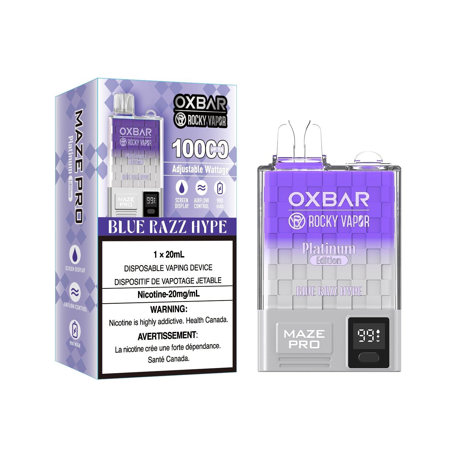 Oxbar Maze Pro - Disposable E-Cig (10000 Puffs)