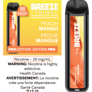 Breeze Pro - Disposable E-Cig (2000 Puffs) (PROVINCIAL)