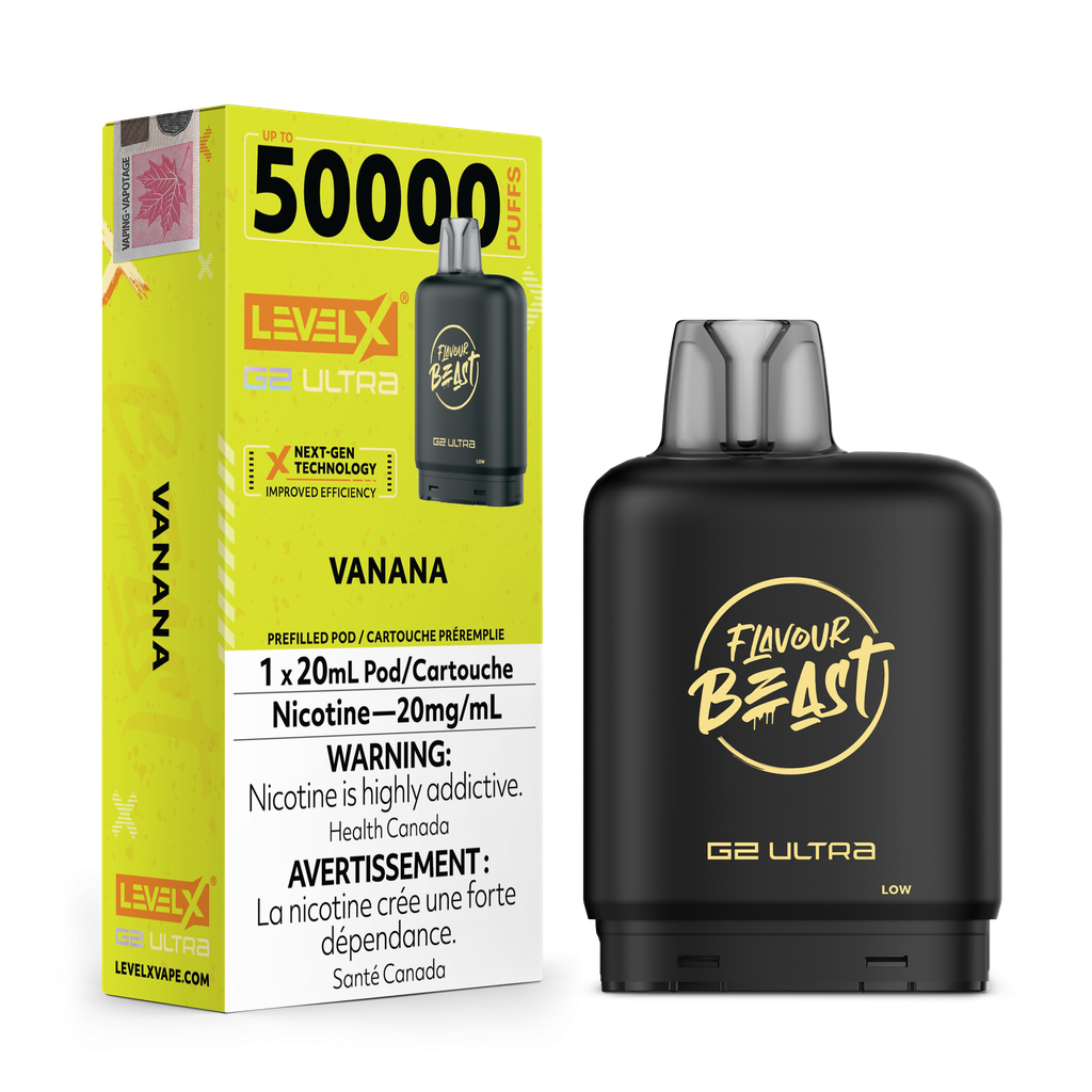 Niveau X - Ultra G2 Pods FB (50 000 bouffées) (PROVINCIAL)
