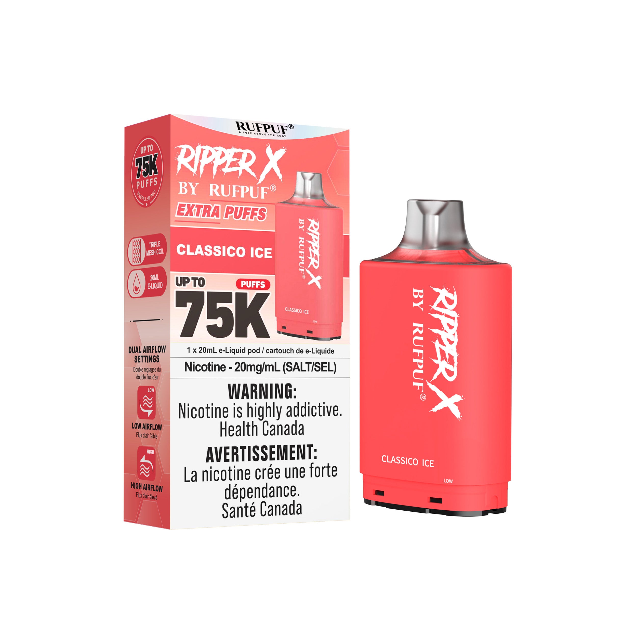 Rufpuf - Ripper X Pods (PROVINCIAL) (75k puffs)