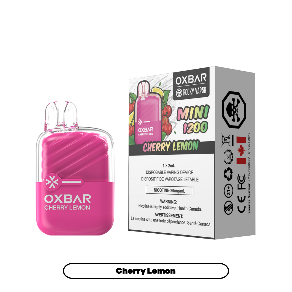 Oxbar Mini - Cigarette électronique jetable (PROVINCIALE) (1200 bouffées)