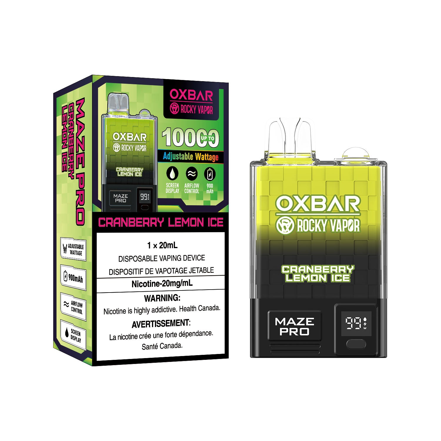Oxbar Maze Pro - Disposable E-Cig (10000 Puffs)