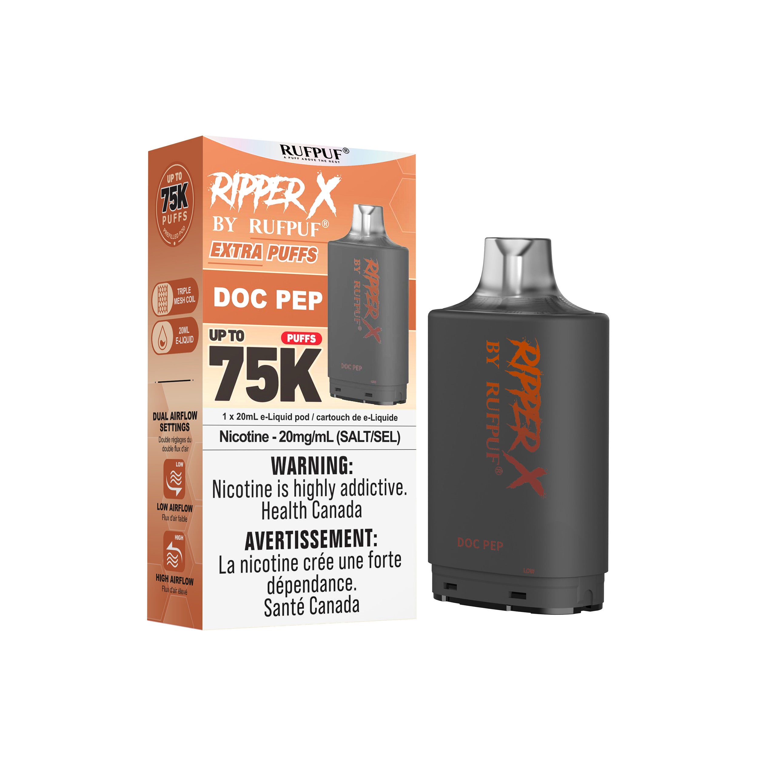 Rufpuf - Ripper X Pods (PROVINCIAL) (75k puffs)