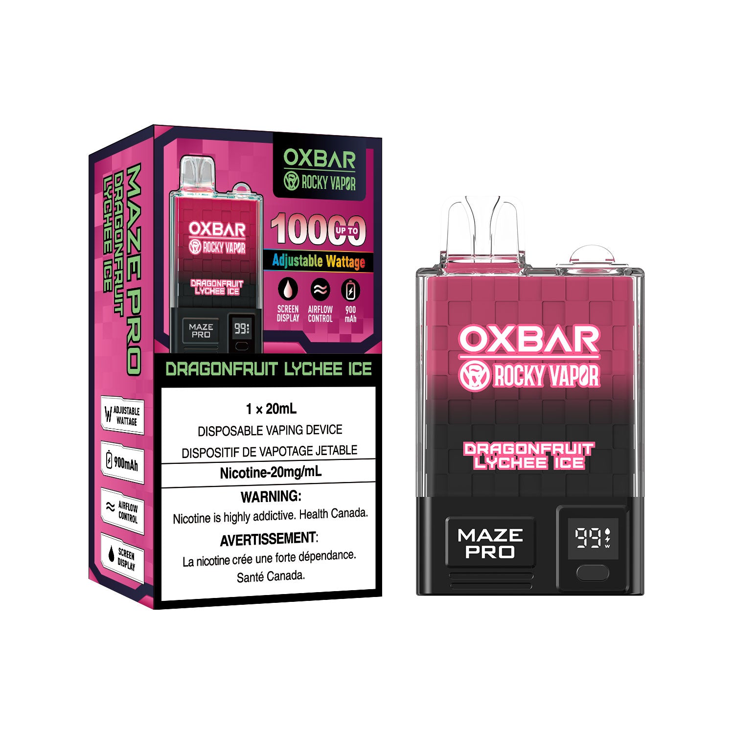 Oxbar Maze Pro - Disposable E-Cig (10000 Puffs)