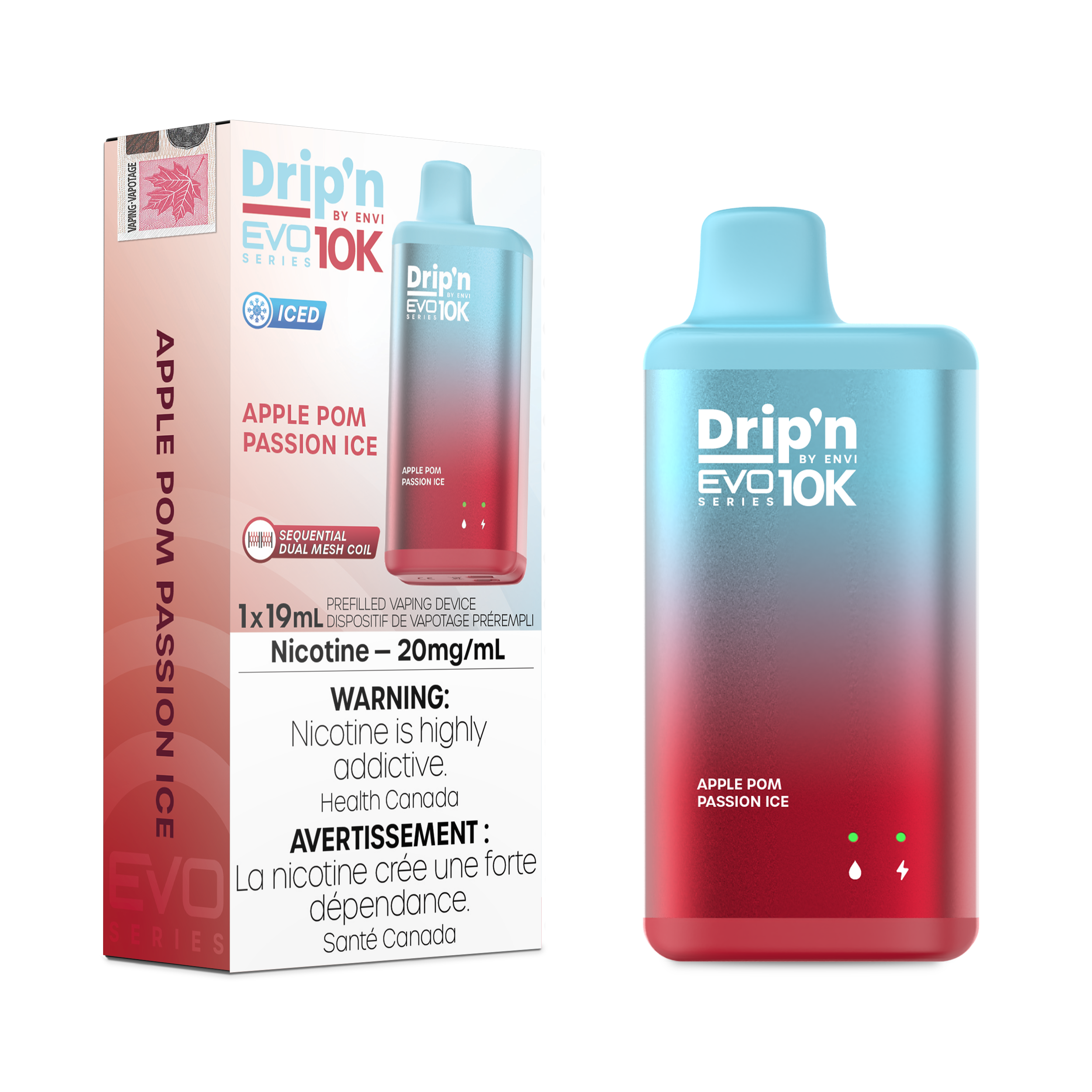 Drip'n Evo - Disposable E-Cig (10k Puffs)
