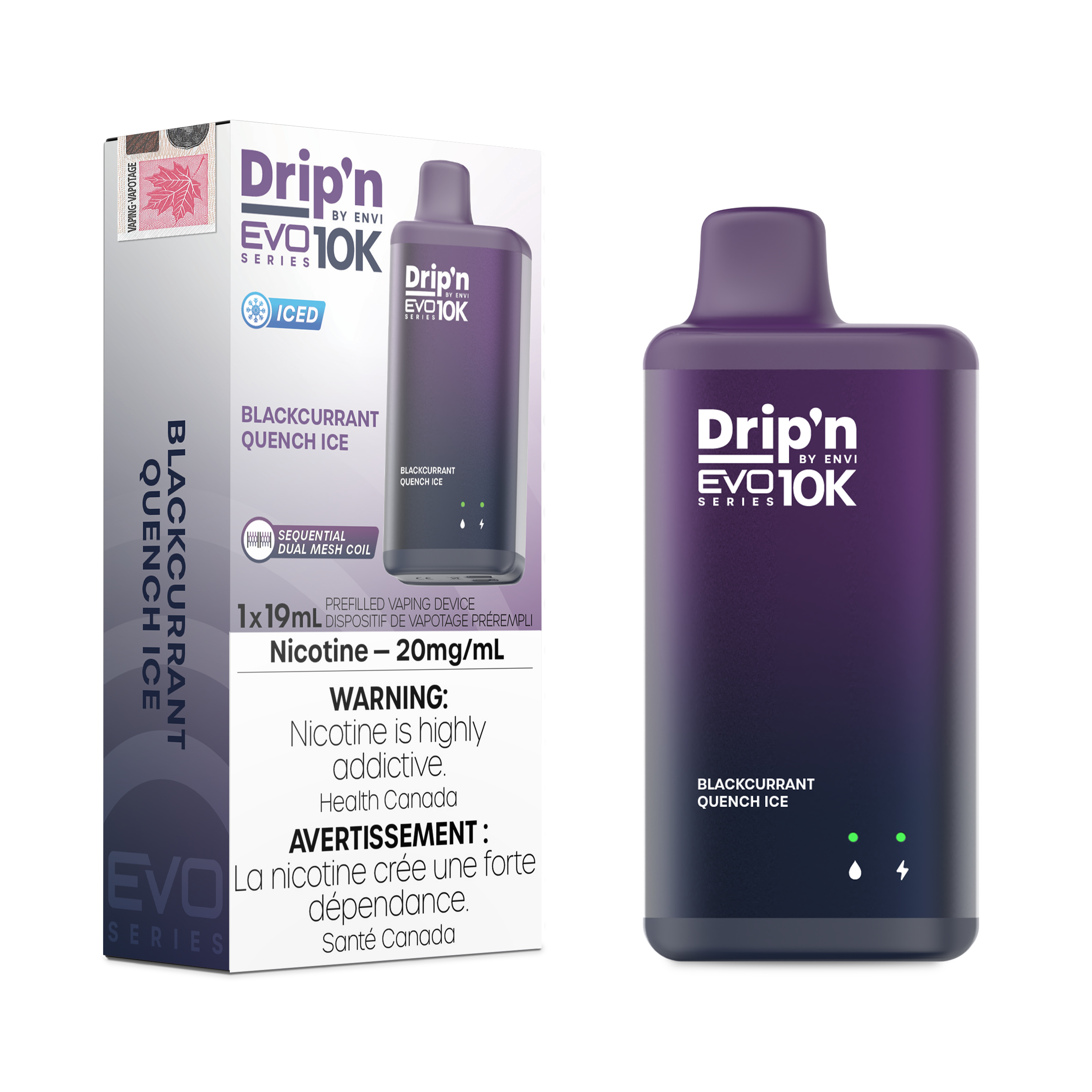 Drip'n Evo - Disposable E-Cig (10k Puffs)