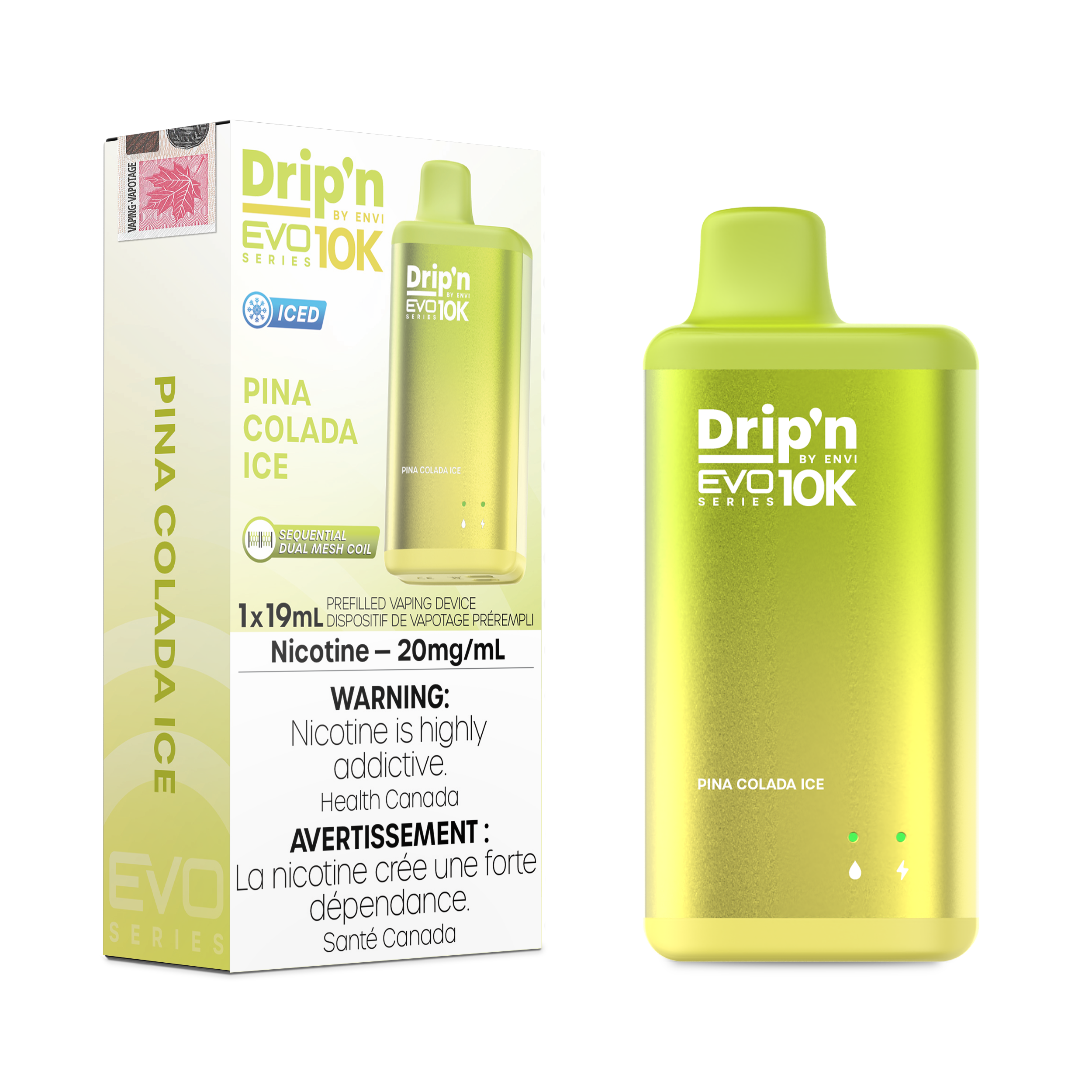 Drip'n Evo - Disposable E-Cig (PROVINCIAL) (10k Puffs)
