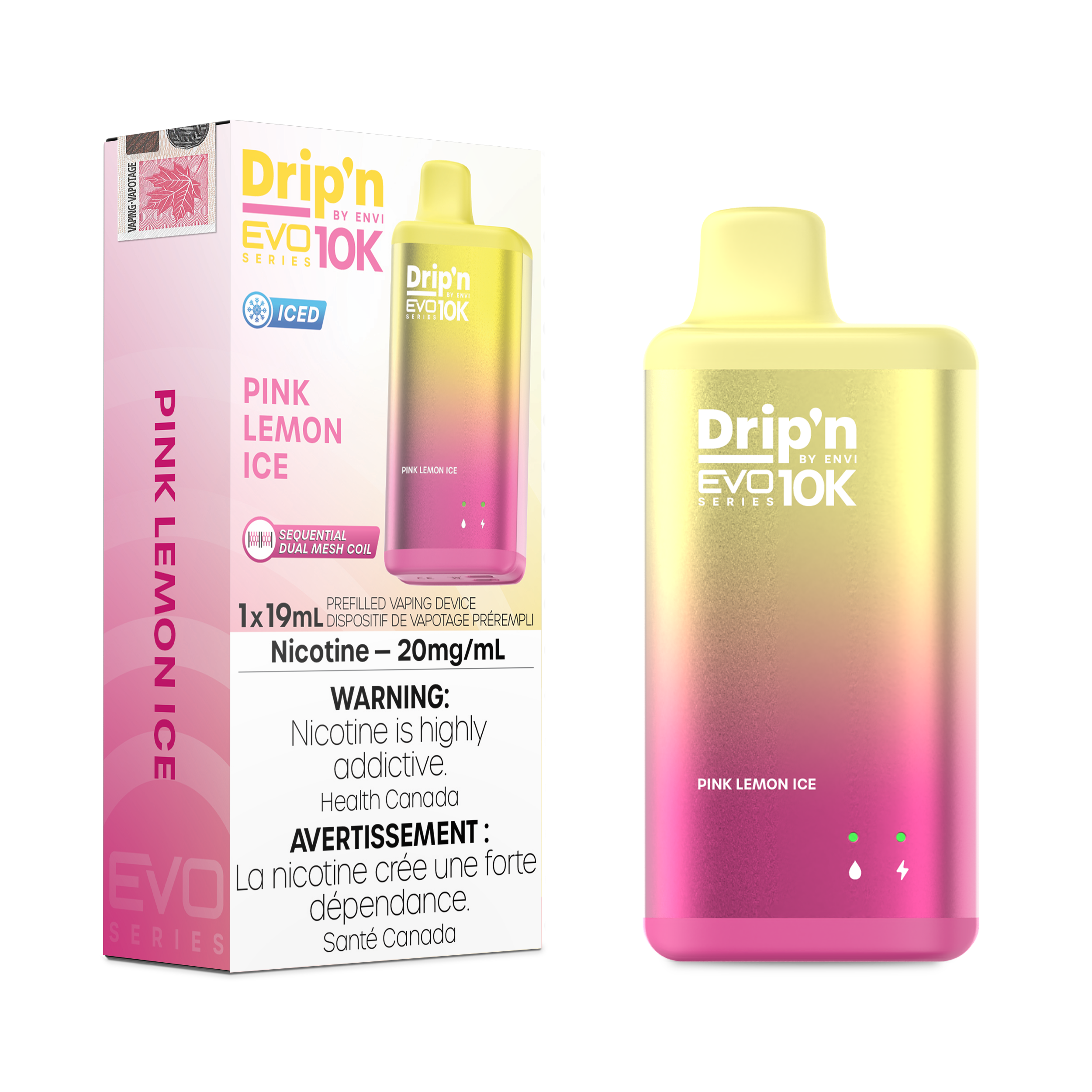 Drip'n Evo - Disposable E-Cig (PROVINCIAL) (10k Puffs)