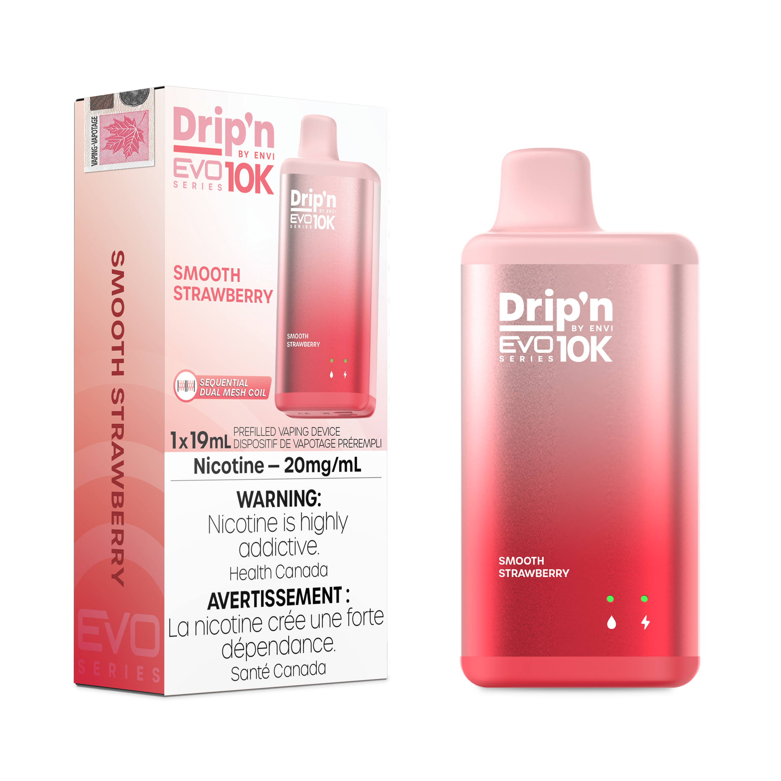 Drip'n Evo - Disposable E-Cig (PROVINCIAL) (10k Puffs)