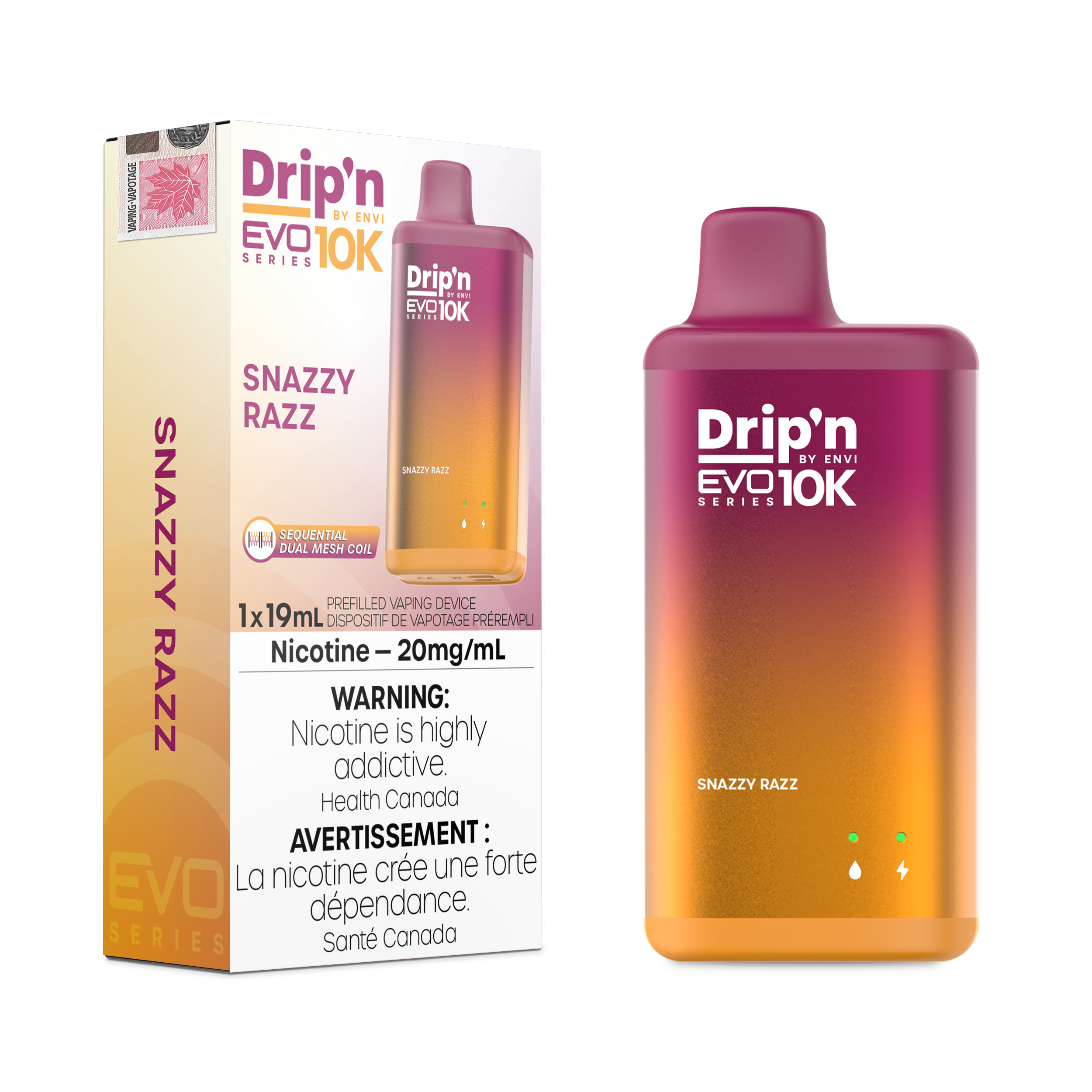 Drip'n Evo - Disposable E-Cig (10k Puffs)