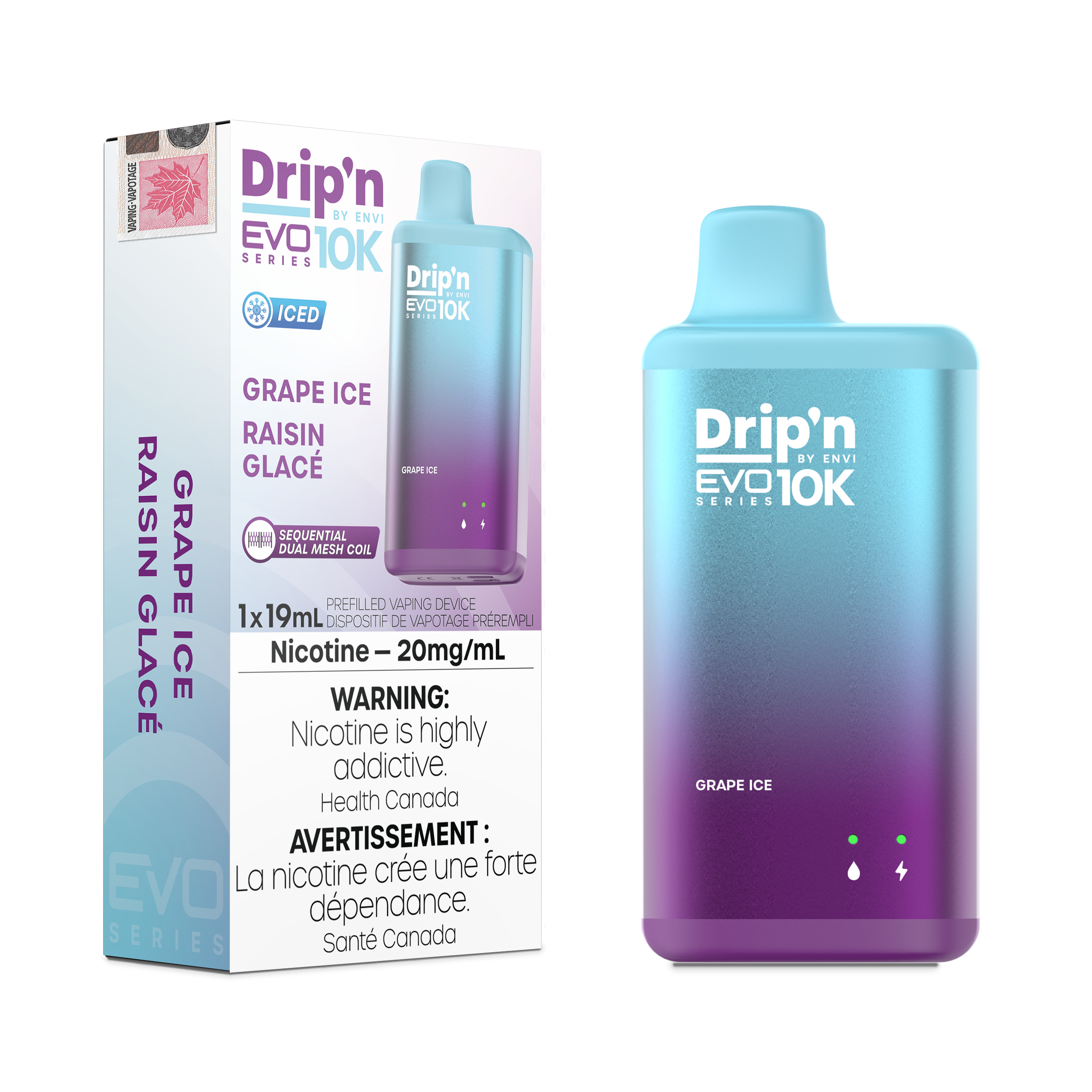 Drip'n Evo - Disposable E-Cig (10k Puffs)