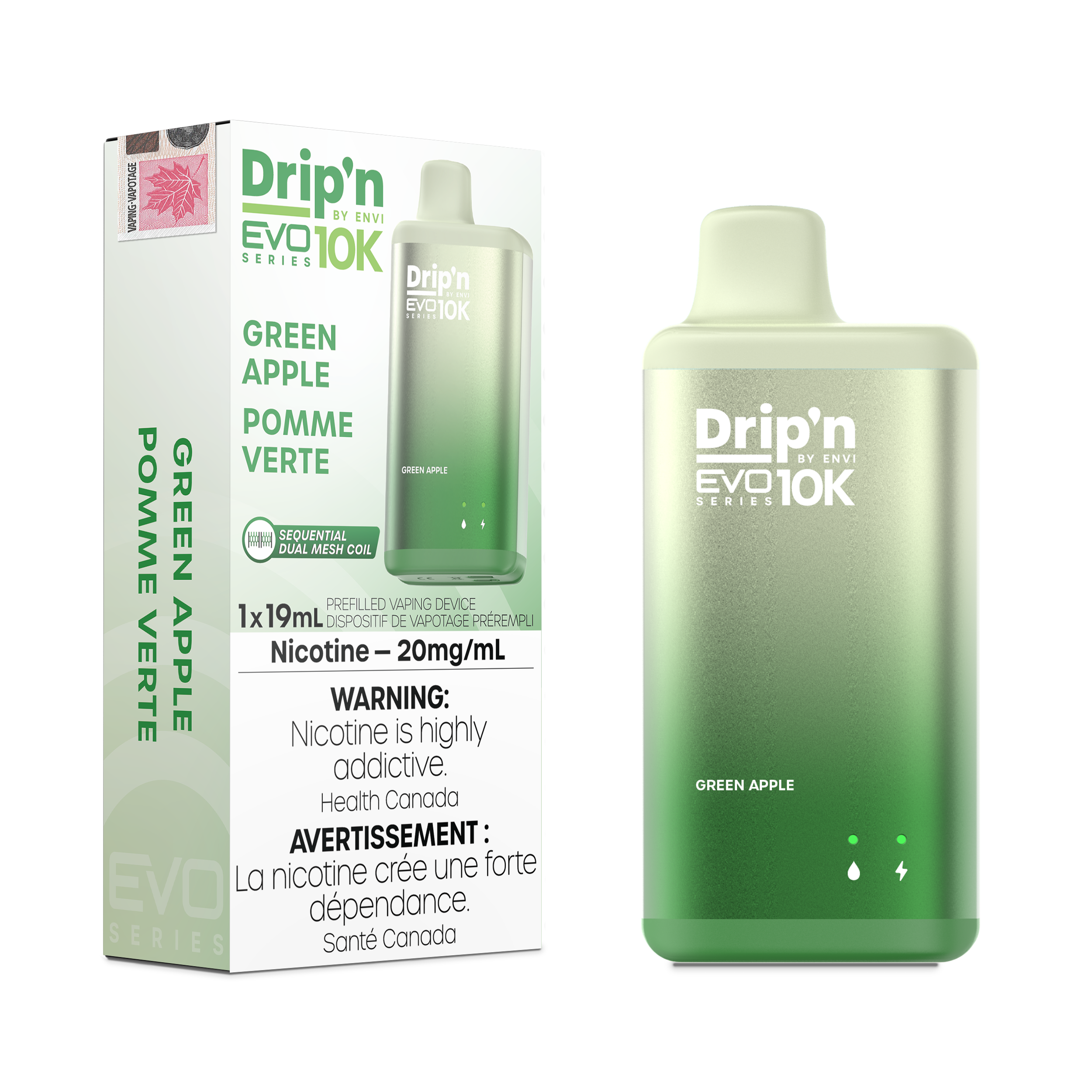 Drip'n Evo - Disposable E-Cig (10k Puffs)