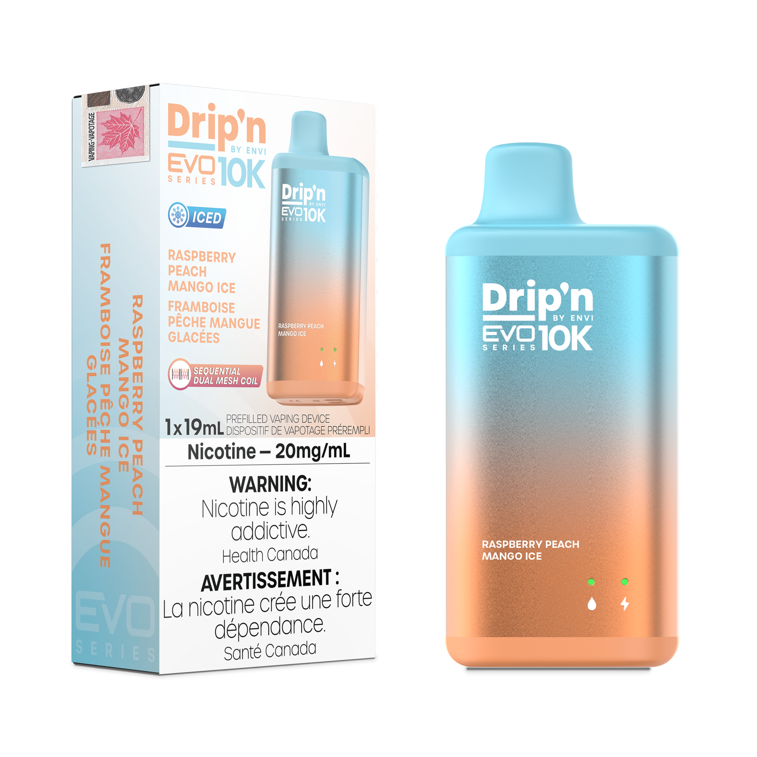 Drip'n Evo - Disposable E-Cig (10k Puffs)