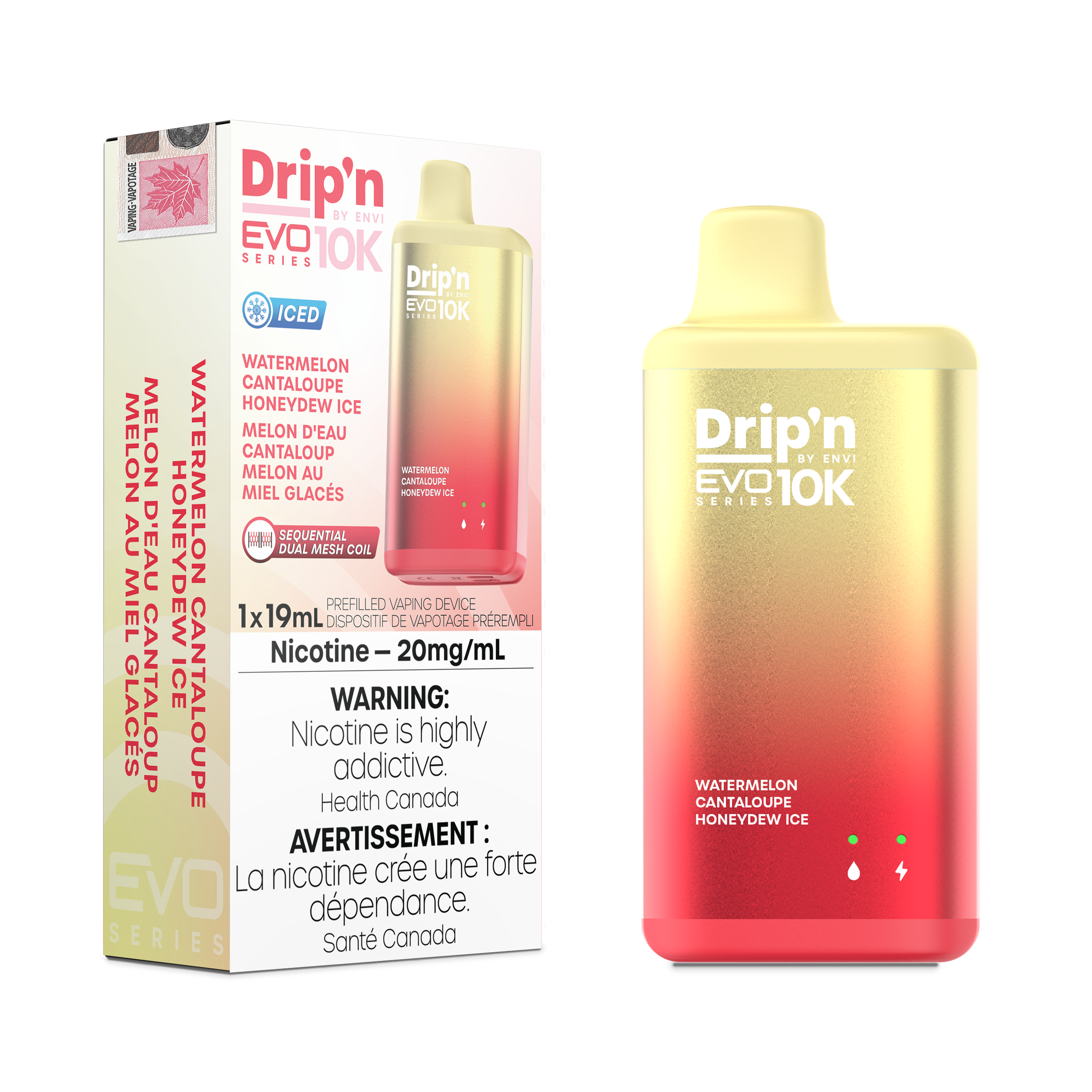 Drip'n Evo - Disposable E-Cig (PROVINCIAL) (10k Puffs)