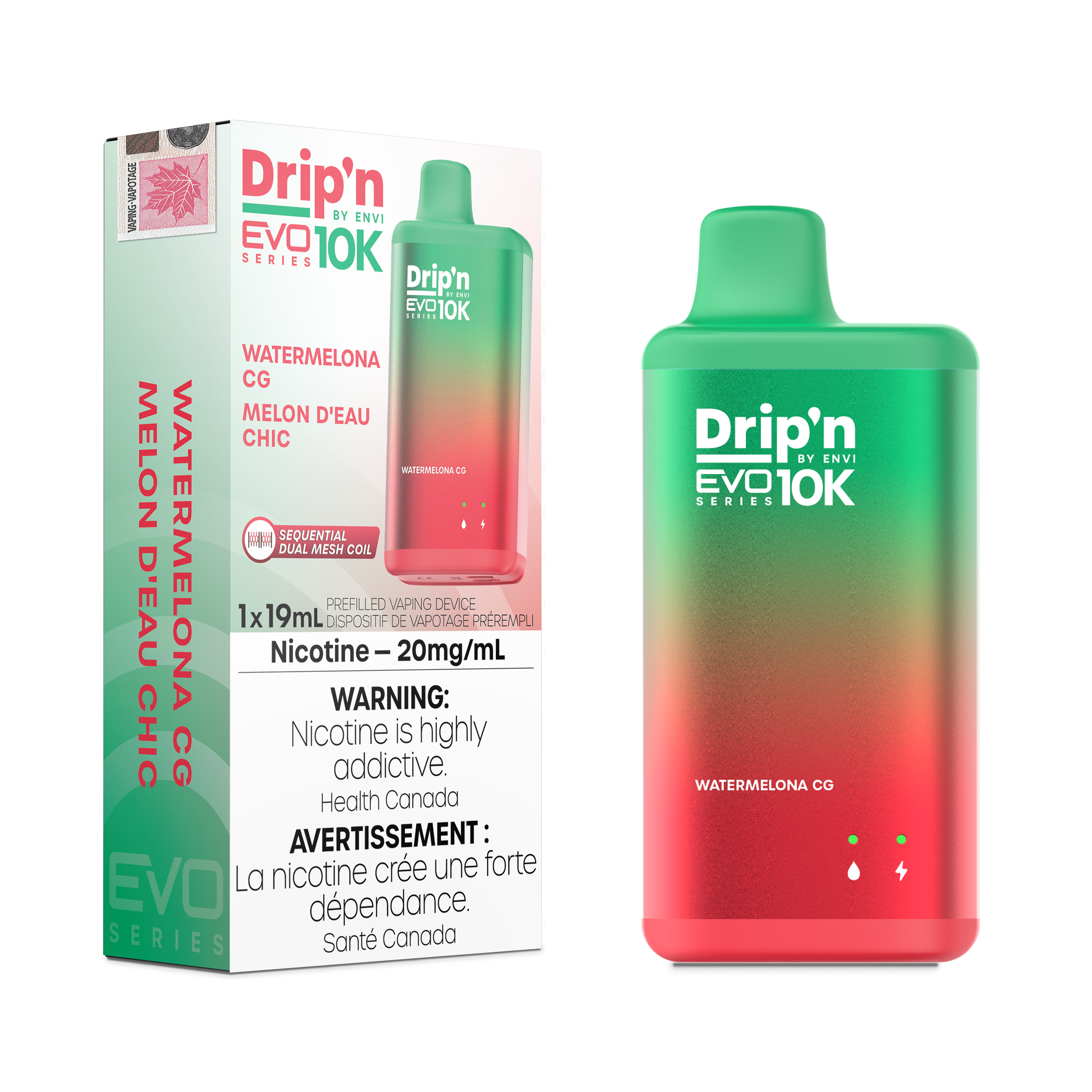 Drip'n Evo - Disposable E-Cig (10k Puffs)