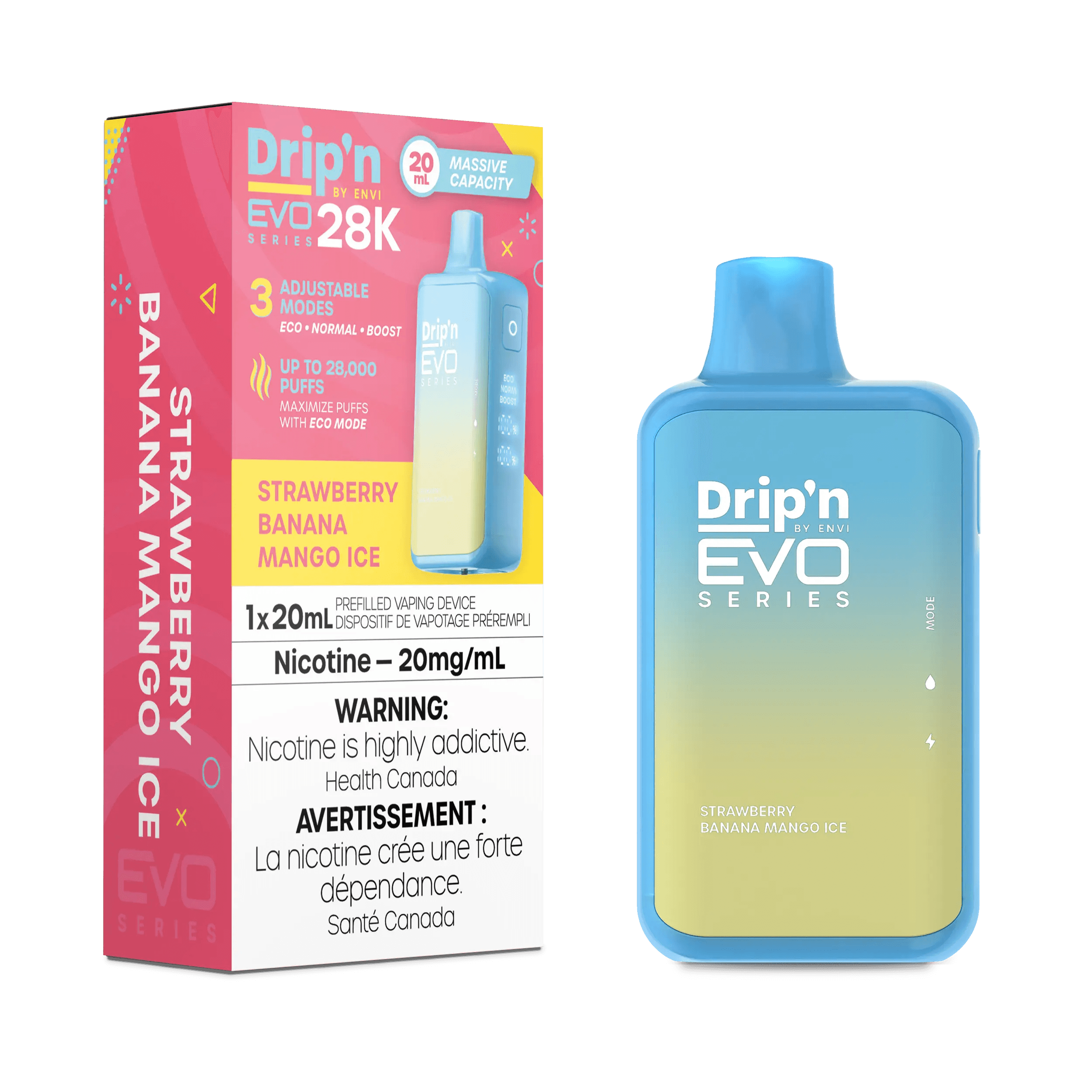 Drip'n Evo - Disposable E-Cig (PROVINCIAL) (28k Puffs)