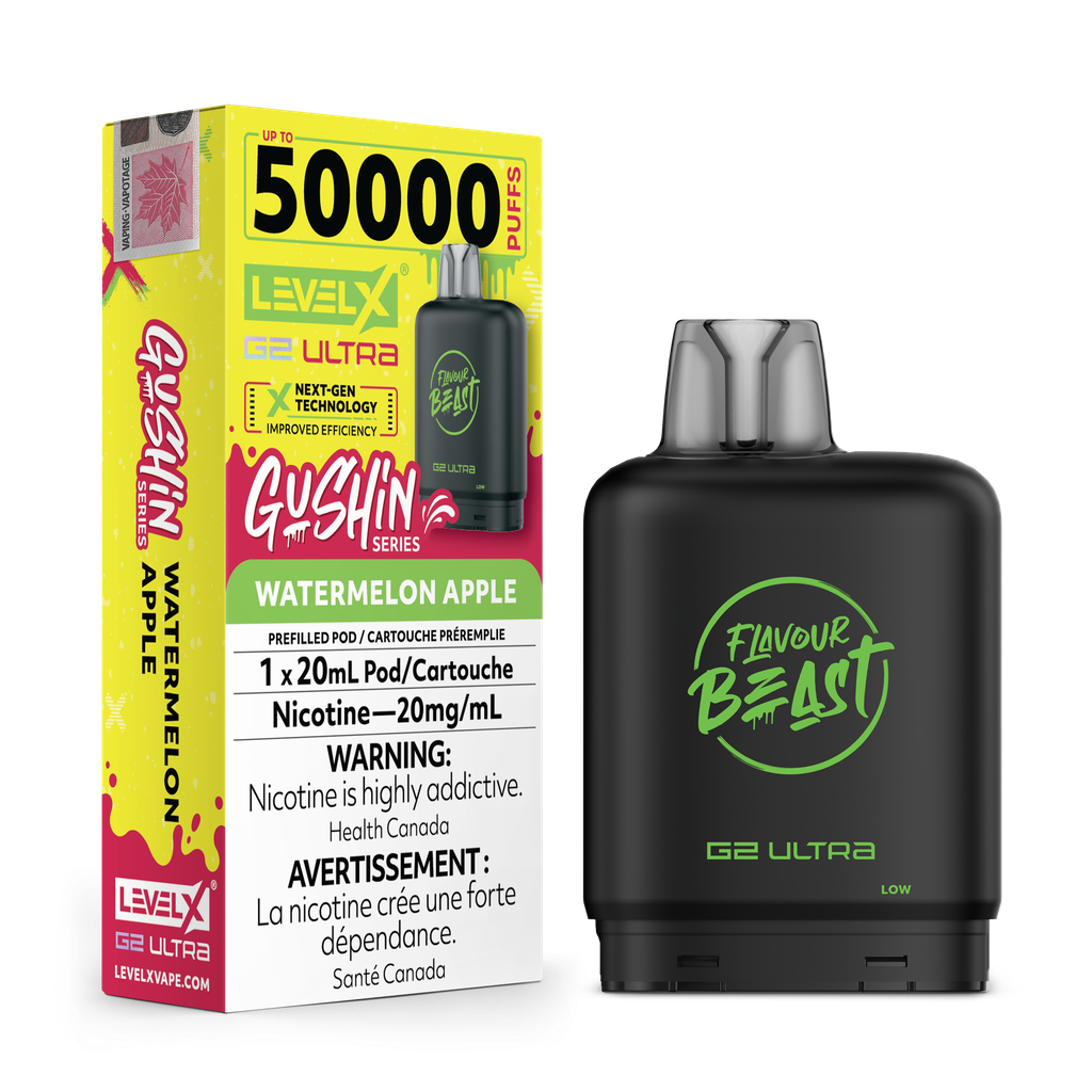 Niveau X - Ultra G2 Pods FB (50 000 bouffées) (PROVINCIAL)